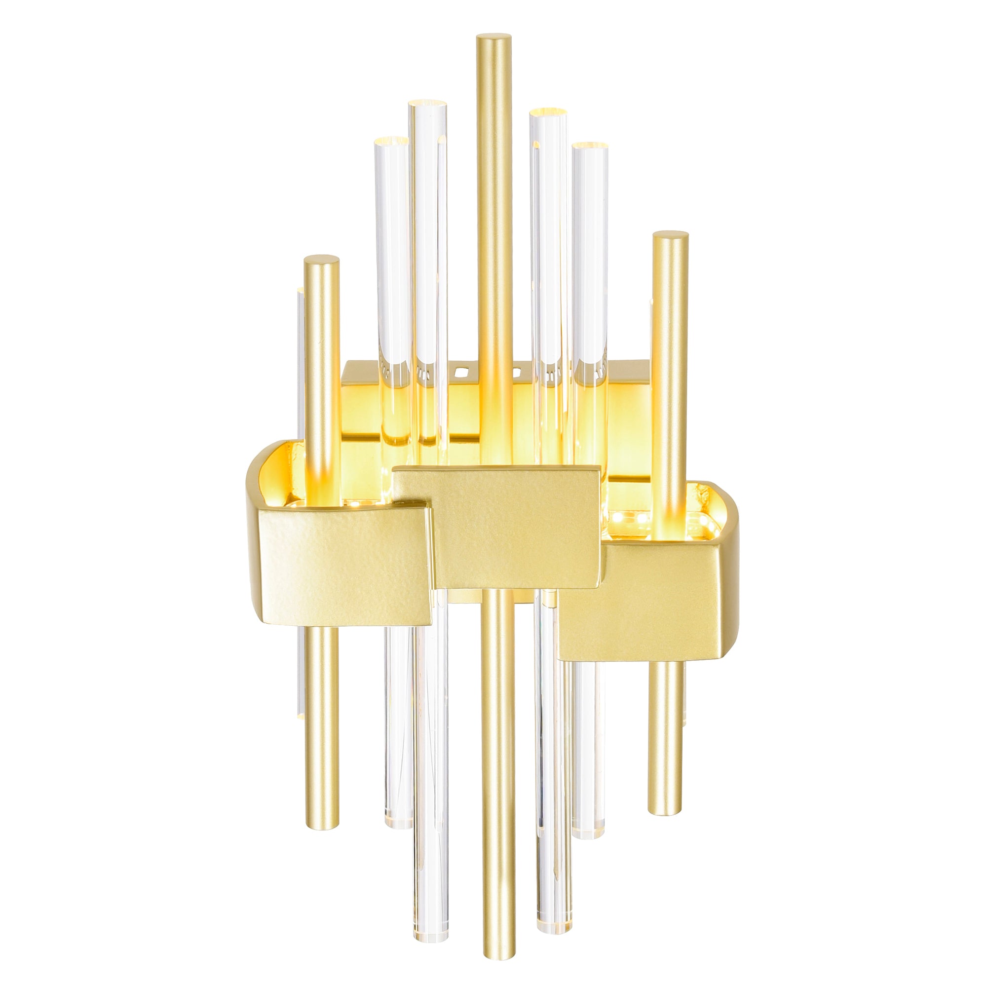 Millipede Integrated LED Satin Gold Wall Sconce