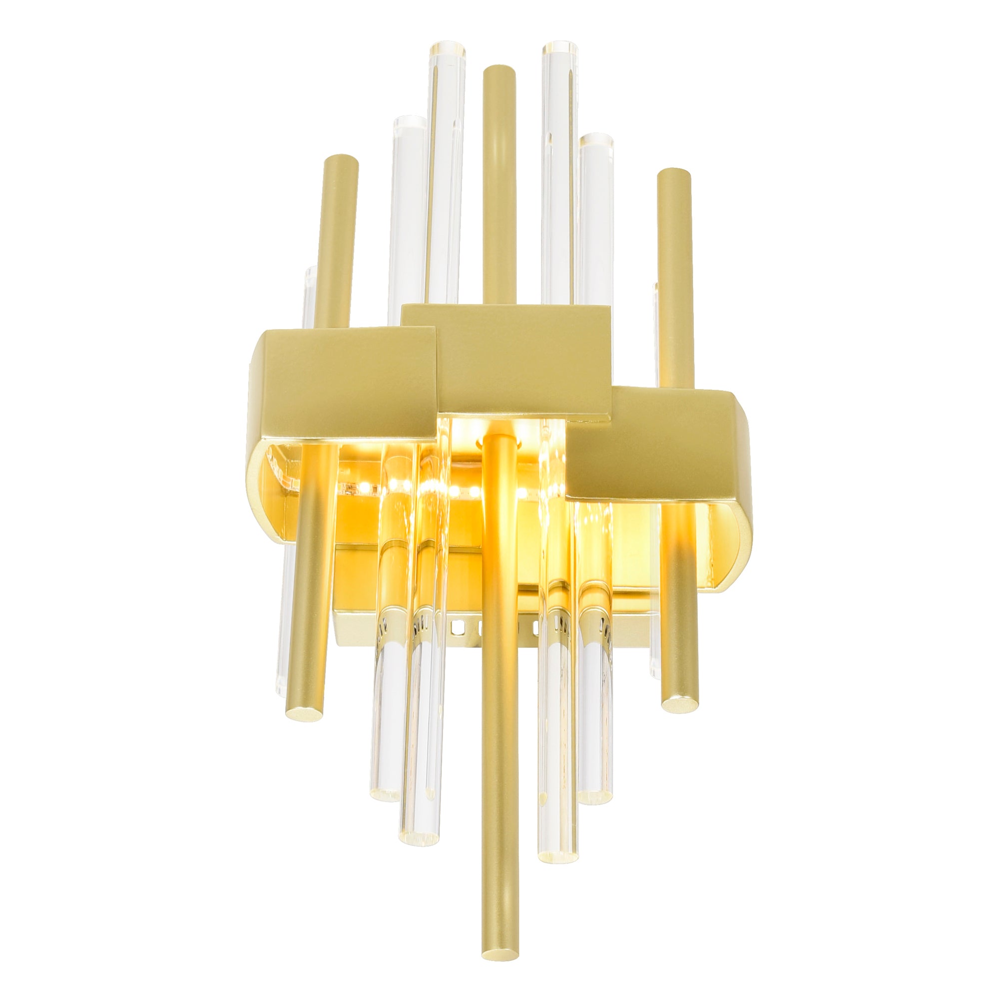 Millipede Integrated LED Satin Gold Wall Sconce