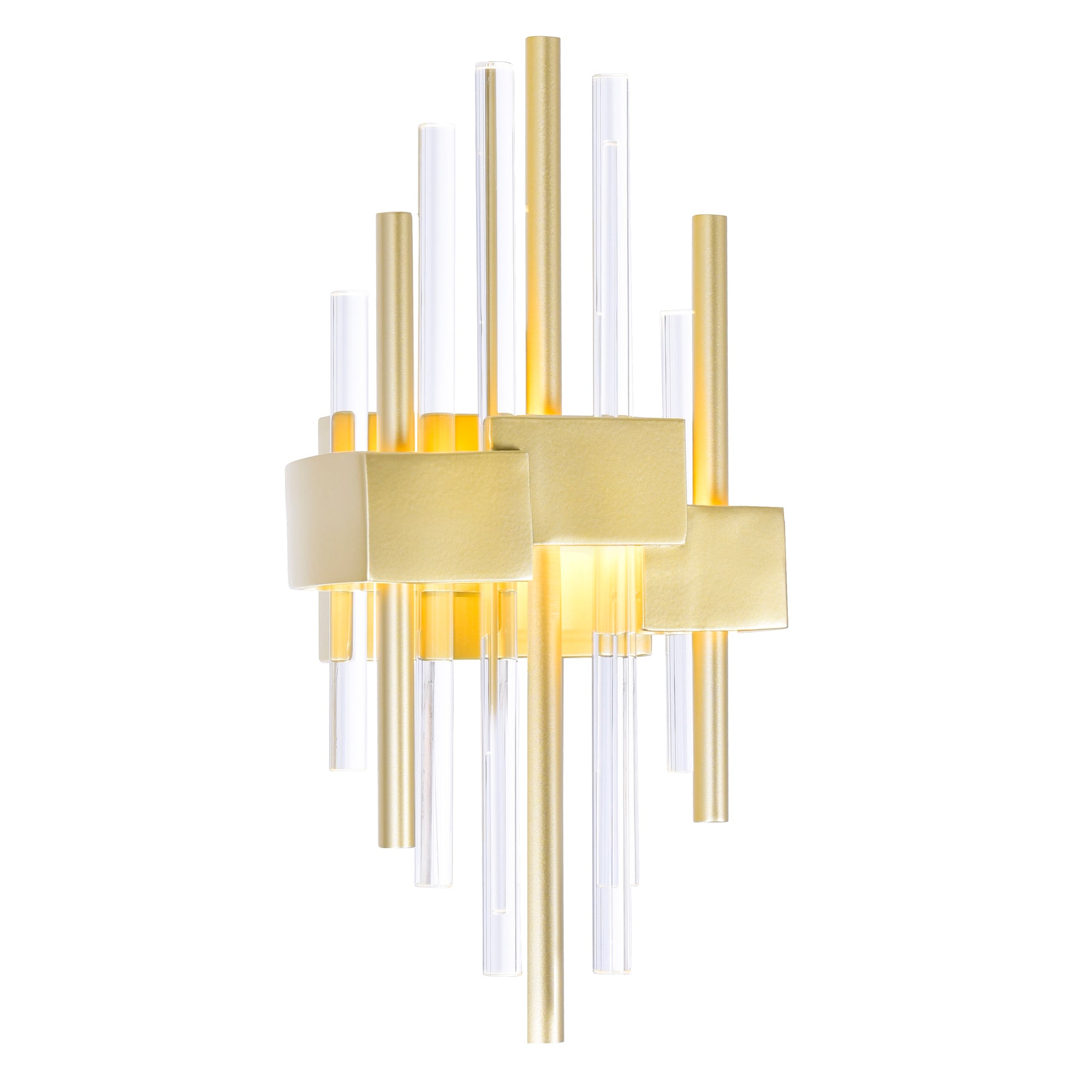 Millipede Integrated LED Satin Gold Wall Sconce