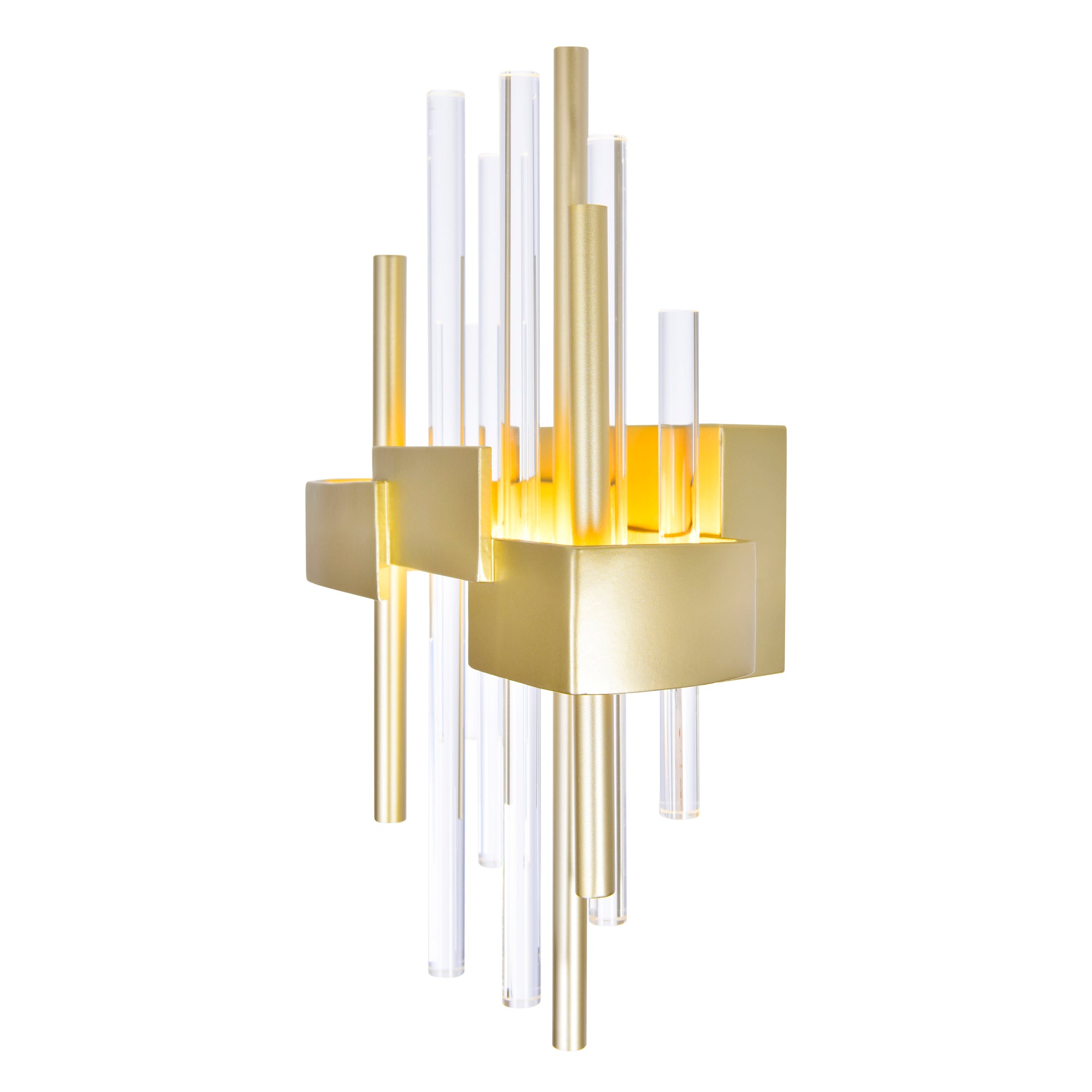 Millipede Integrated LED Satin Gold Wall Sconce