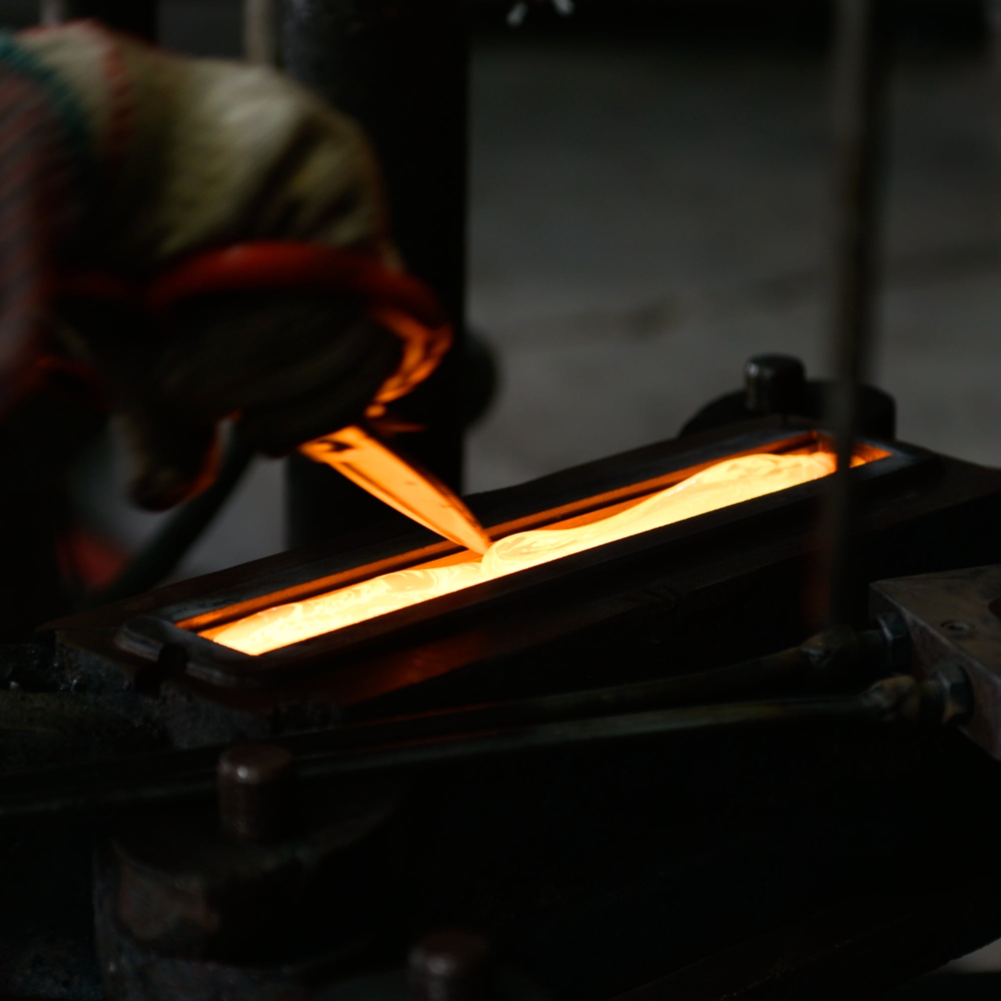 Himalayas Integrated LED 62in Brass Chandelier with Handcrafted Glass