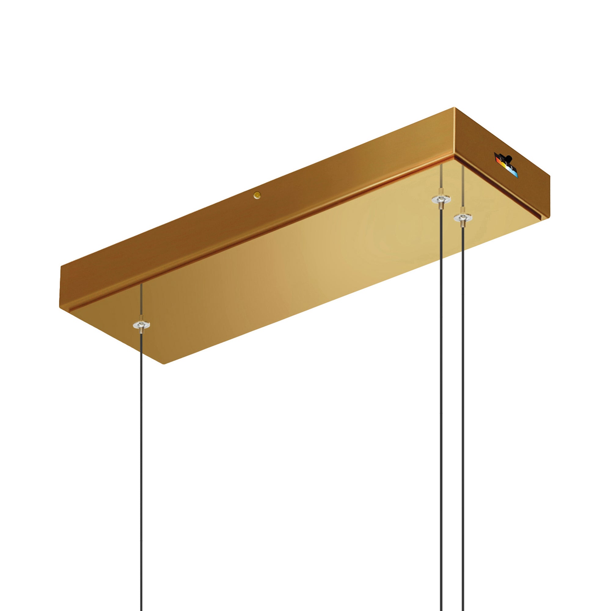 Candora Integrated LED 50in Brass Chandelier - CWI Lighting
