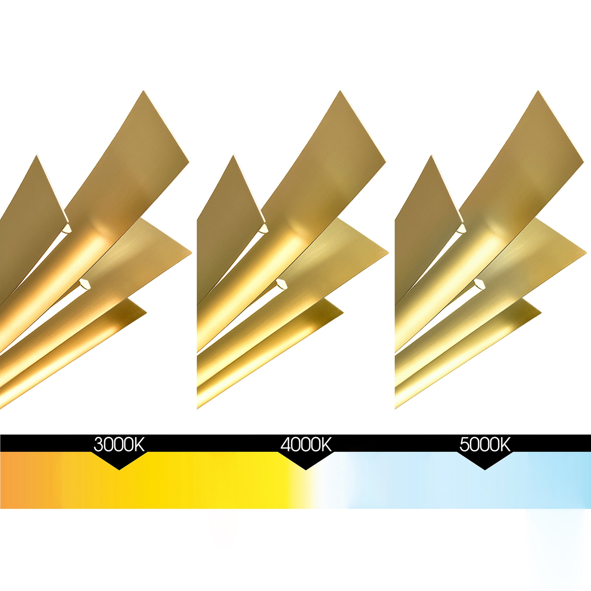 Candora Integrated LED 72in Brass Chandelier - CWI Lighting