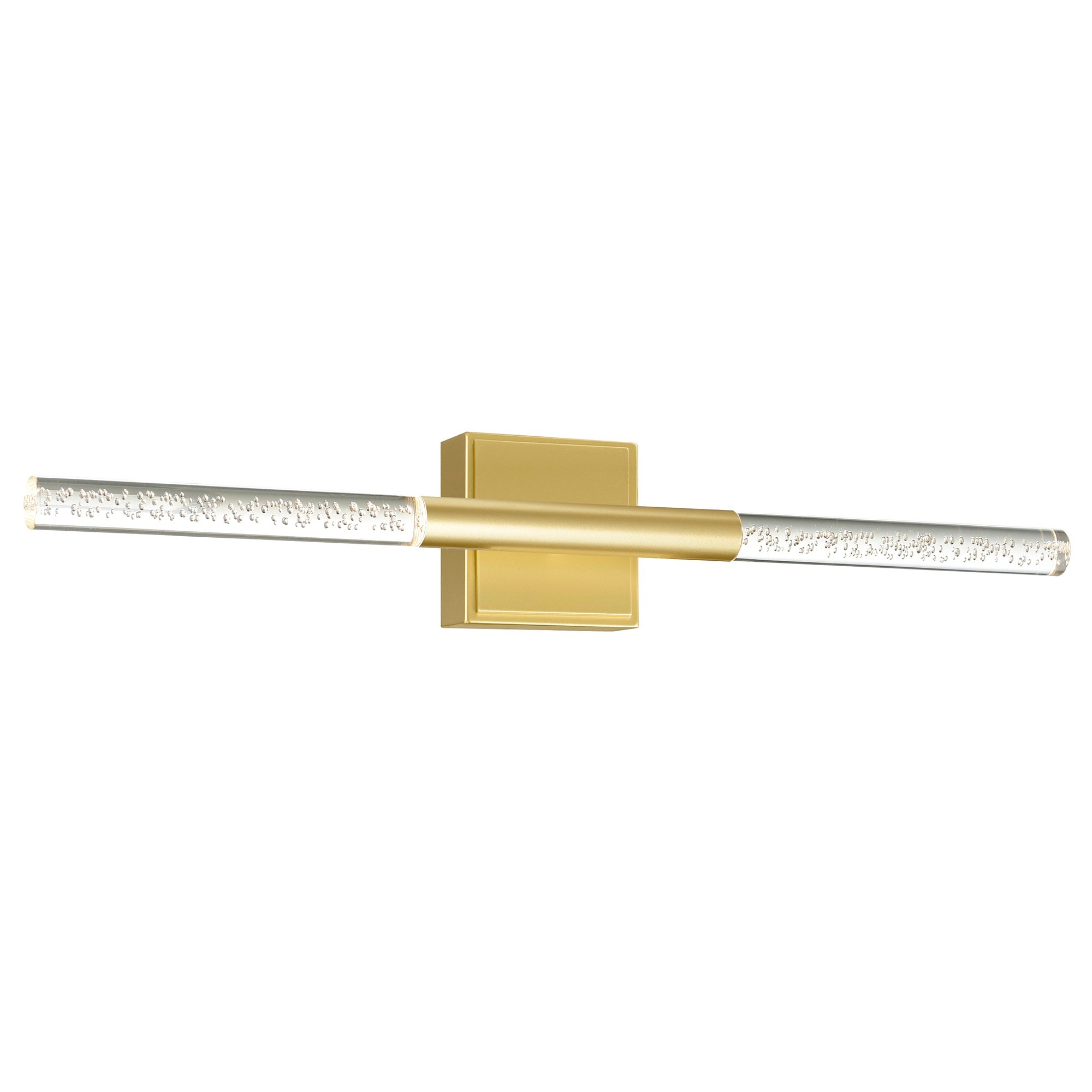Dragonswatch Integrated LED 26in Satin Gold Vanity Light