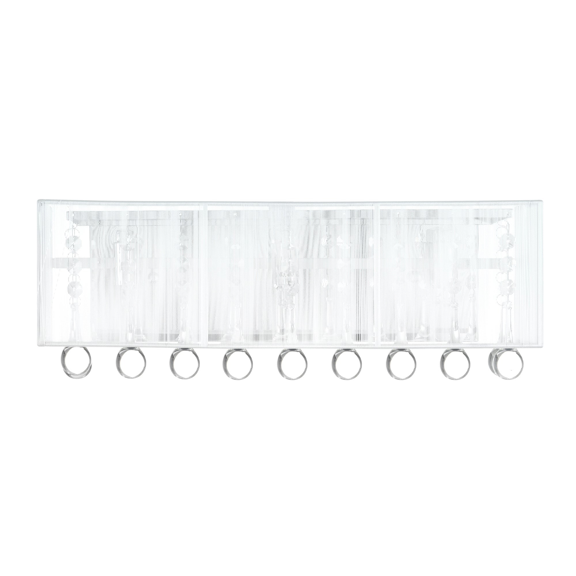 Water Drop 3 Light Vanity Light With Chrome Finish