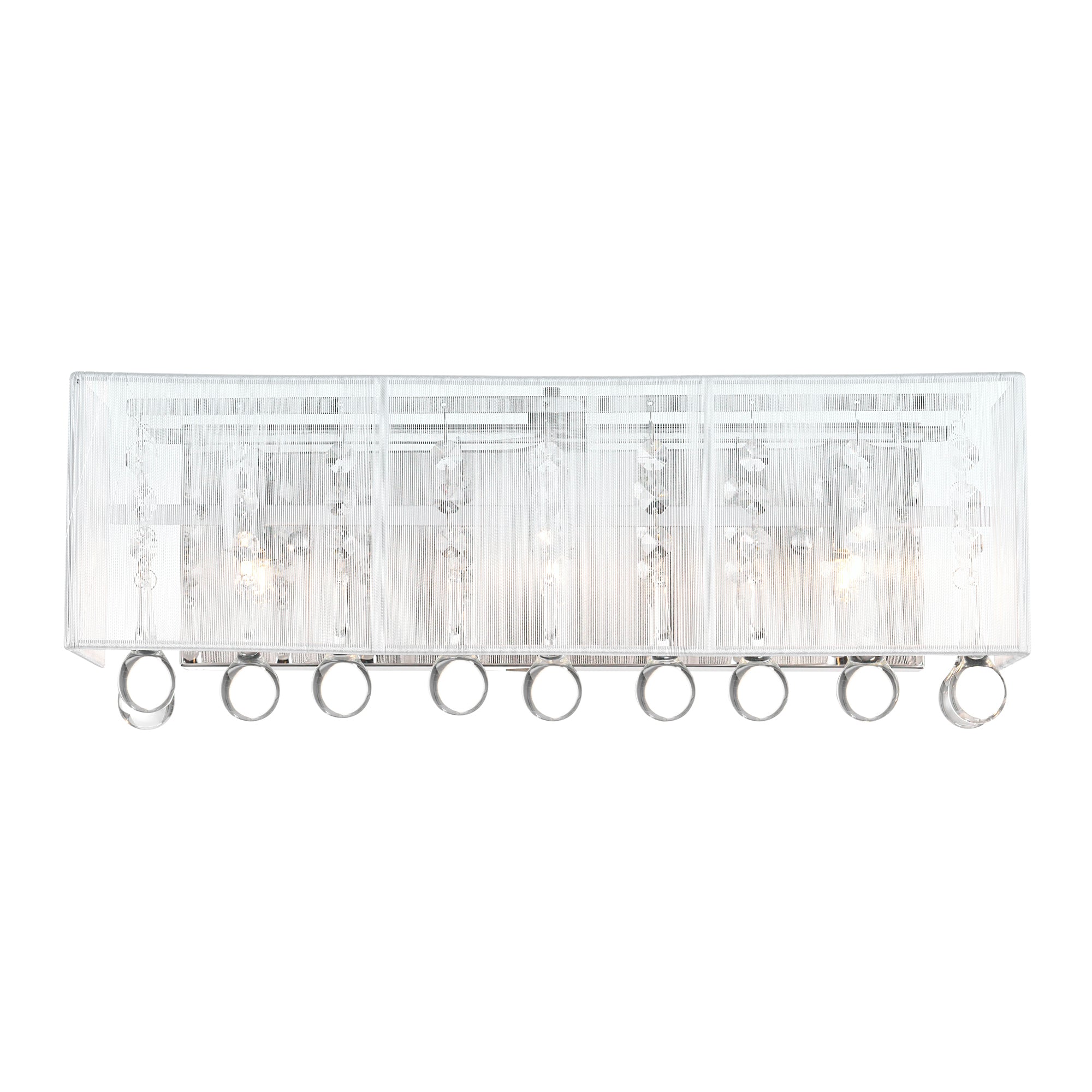 Water Drop 3 Light Vanity Light With Chrome Finish