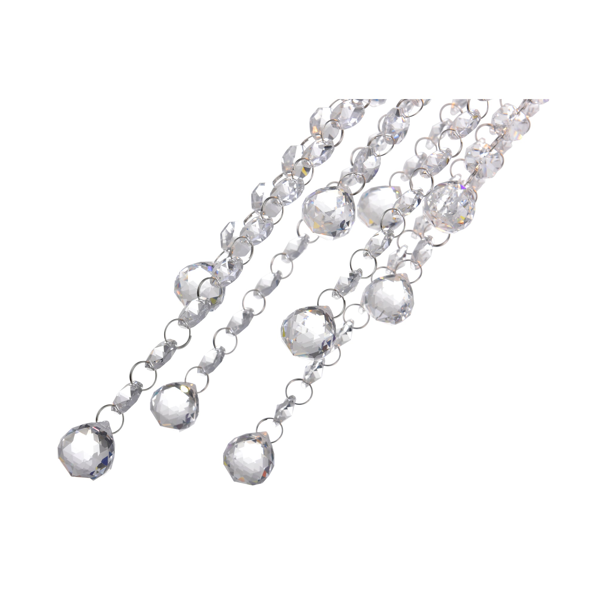 Extended 1 Light 5in Chrome Down Mini Pendant