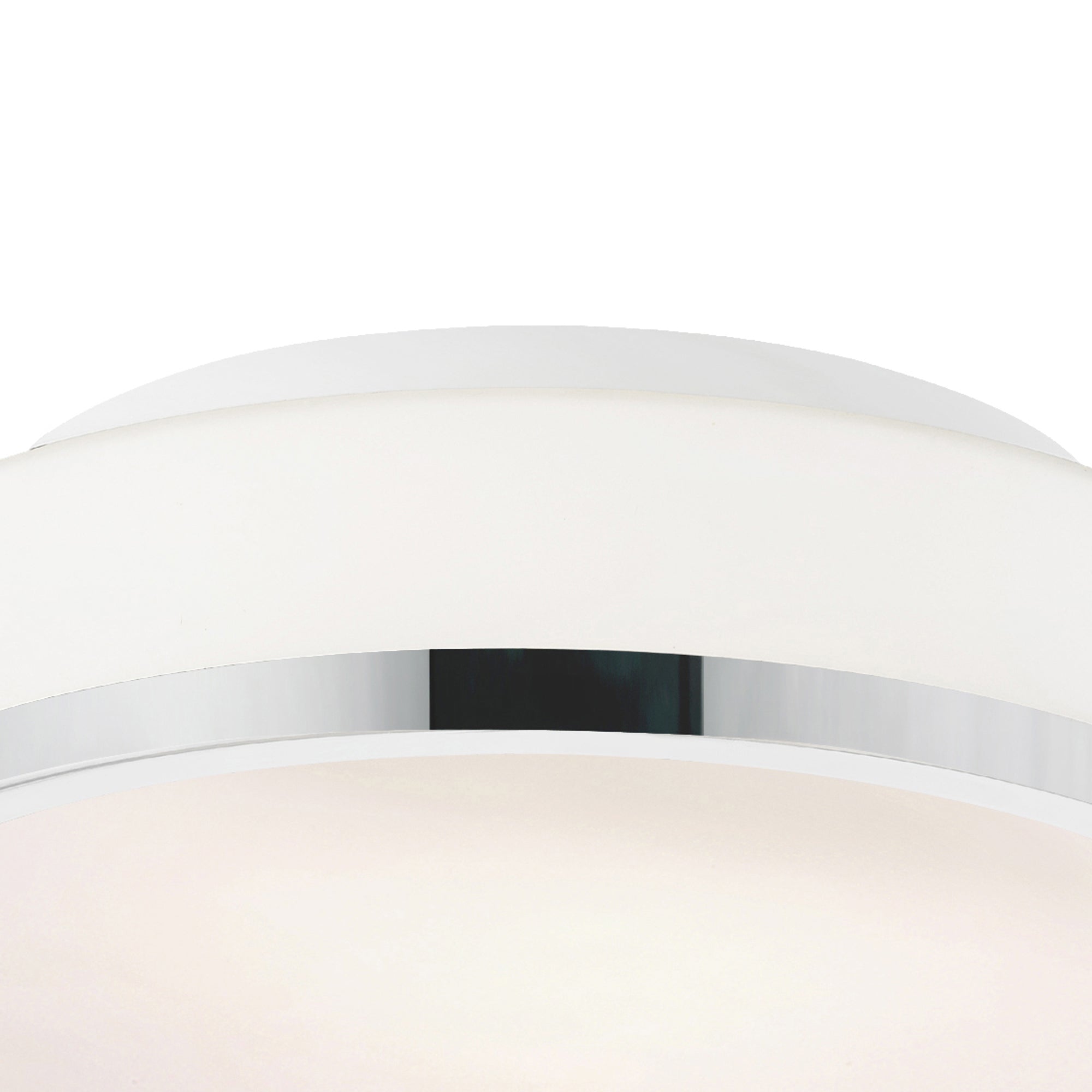 Frosted 2 Light 10in Satin Nickel Drum Shade Flush Mount