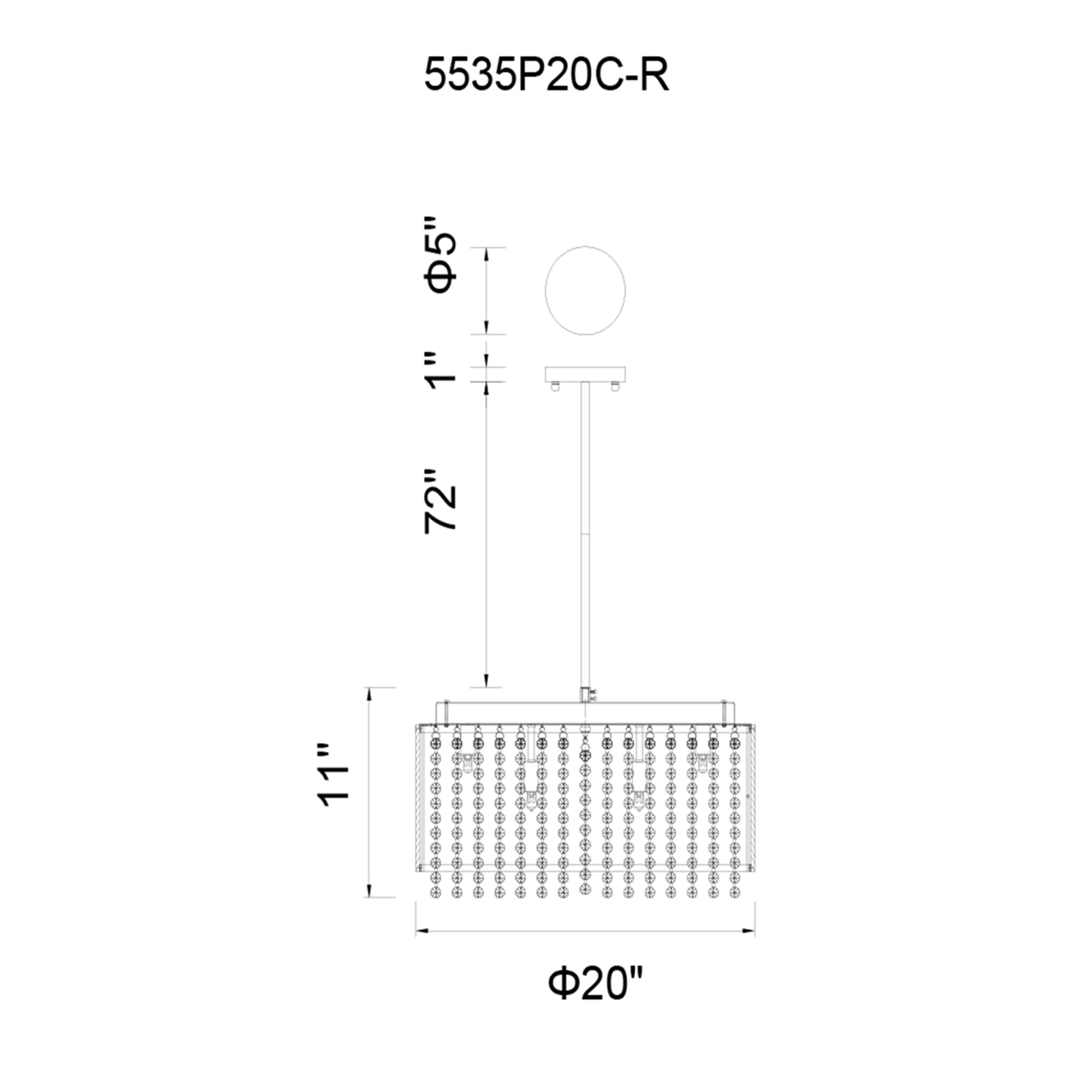 Claire 12 Light Drum Shade Chandelier With Chrome Finish