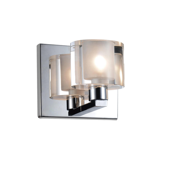 Tina 1 Light Chrome Wall Sconce