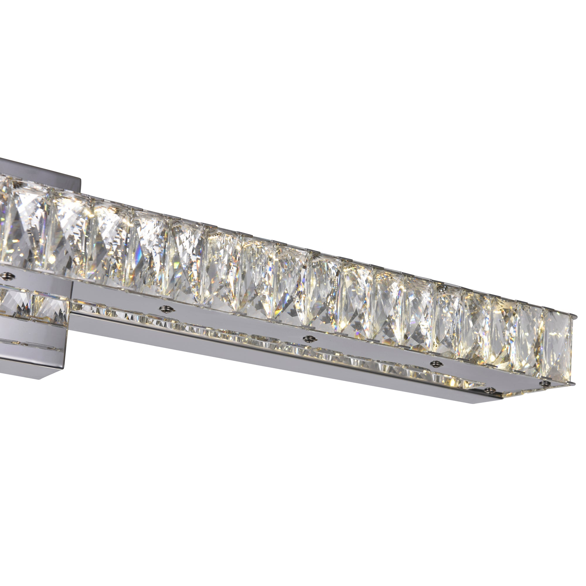 Milan Integrated LED 32in Chrome Vanity Light