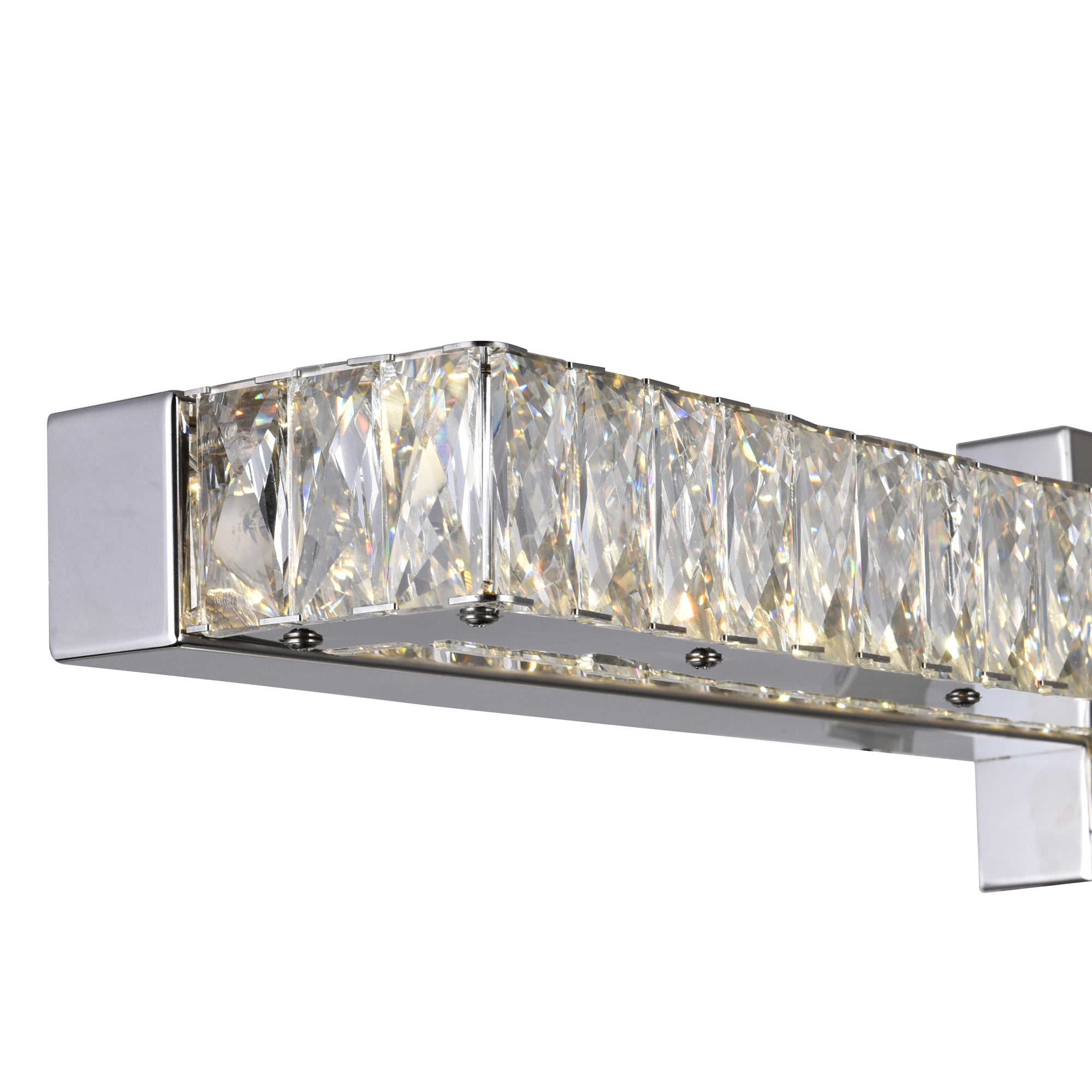 Milan Integrated LED 32in Chrome Vanity Light