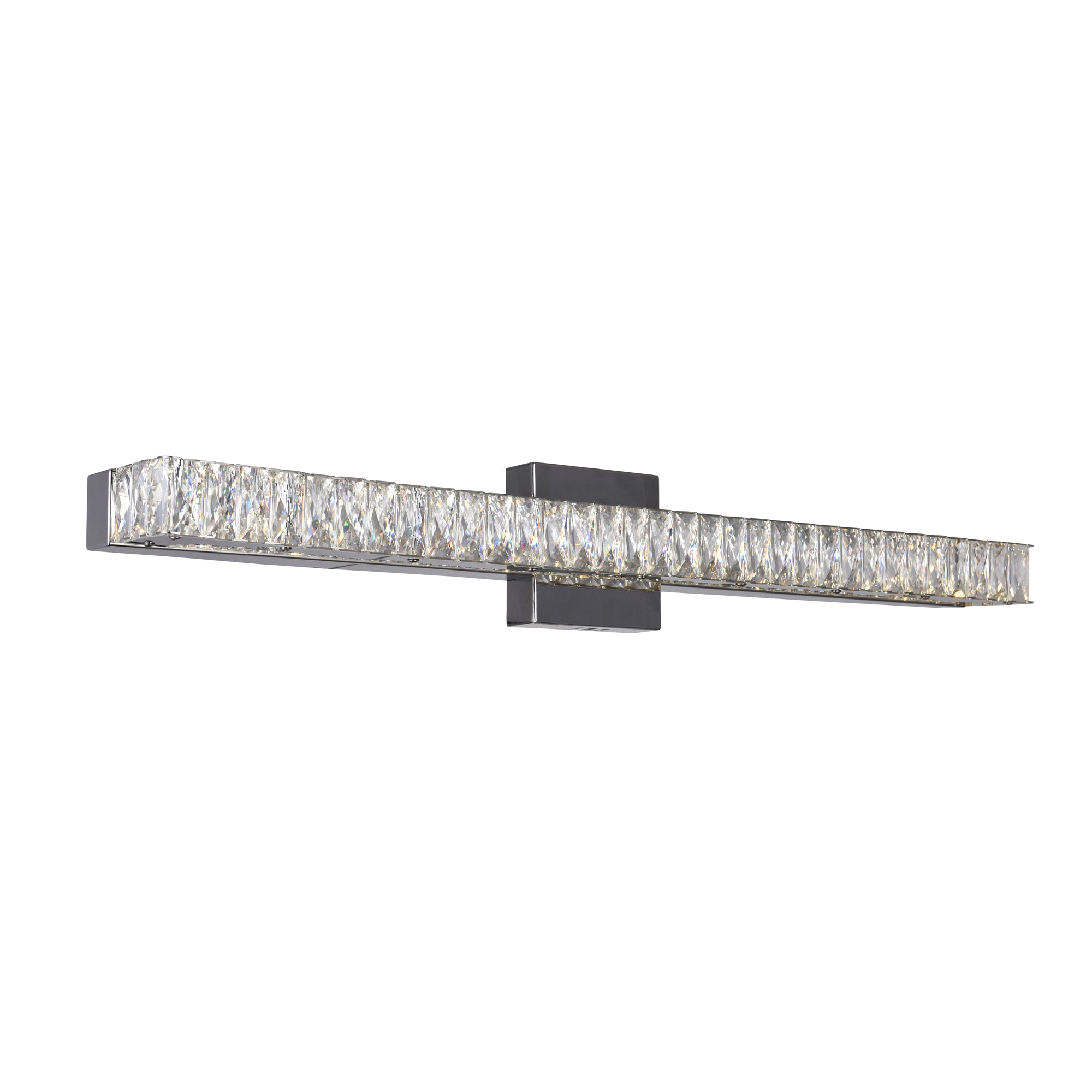 Milan Integrated LED 32in Chrome Vanity Light
