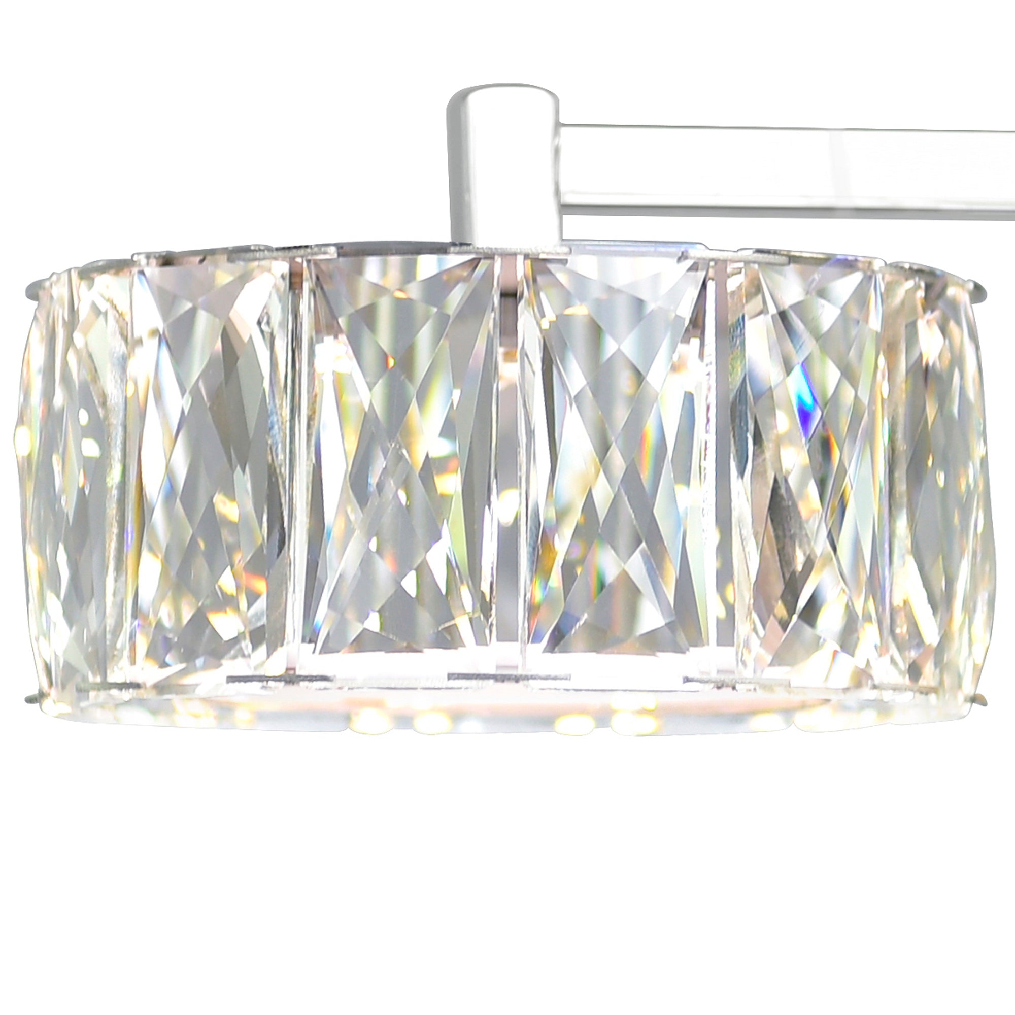 Milan LED Bathroom Sconce With Chrome Finish