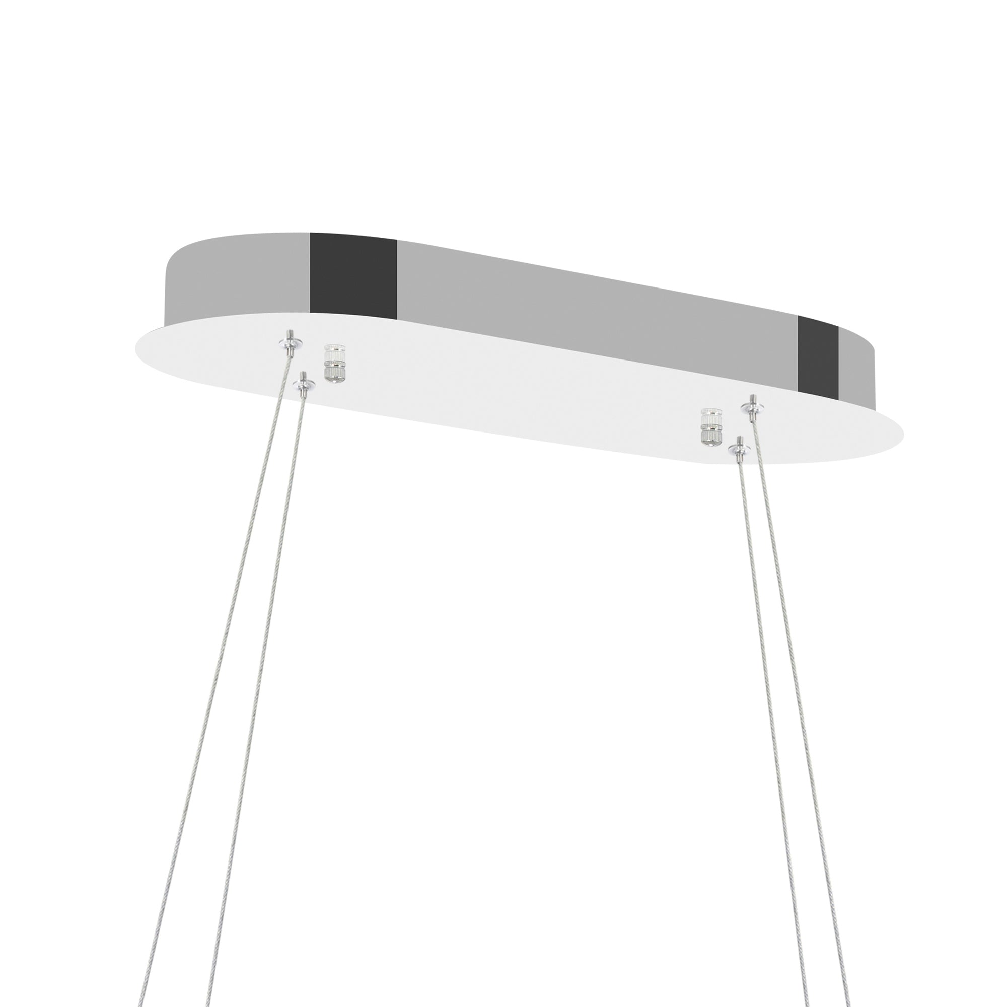 Milan LED Chandelier With Chrome Finish