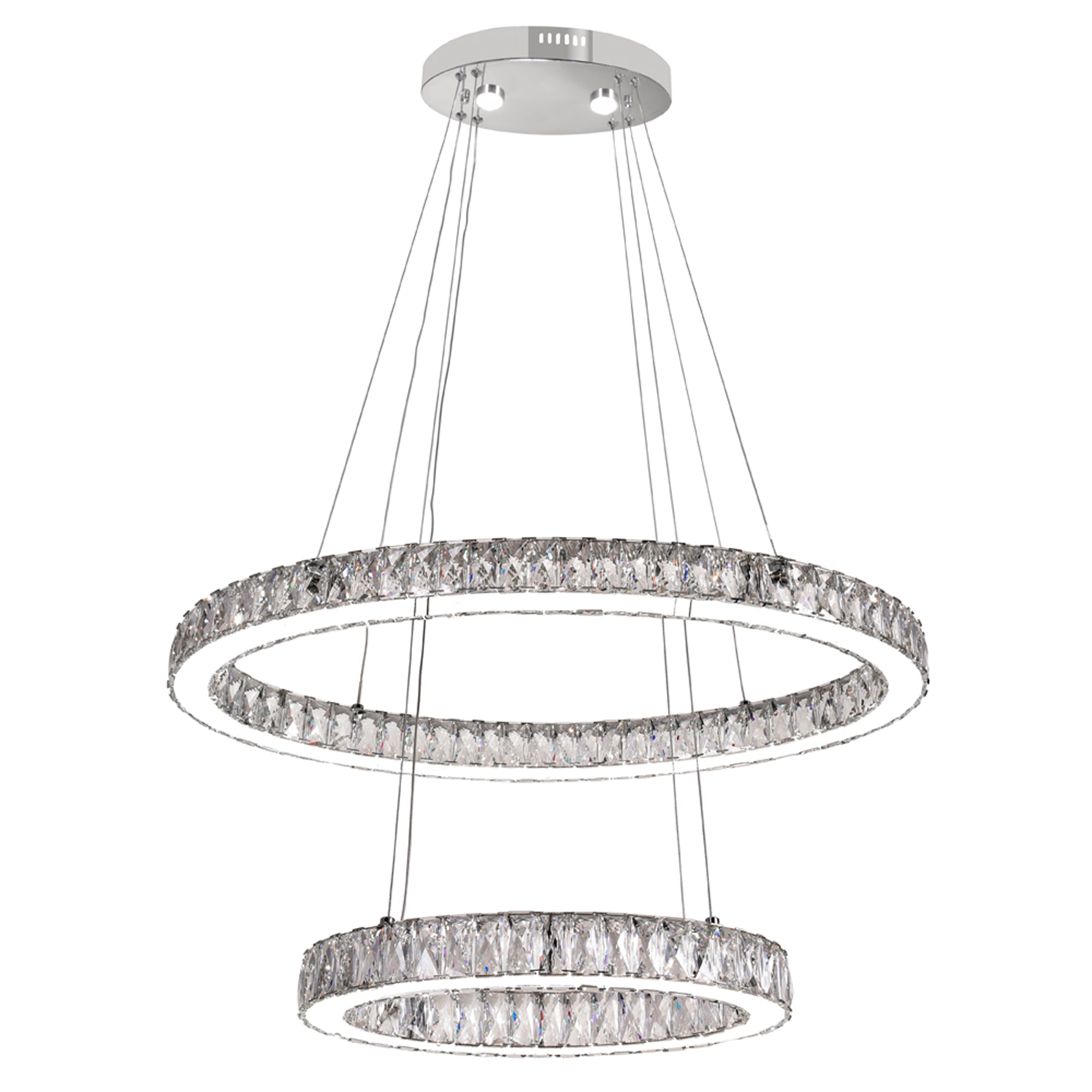 Florence LED Chandelier With Chrome Finish