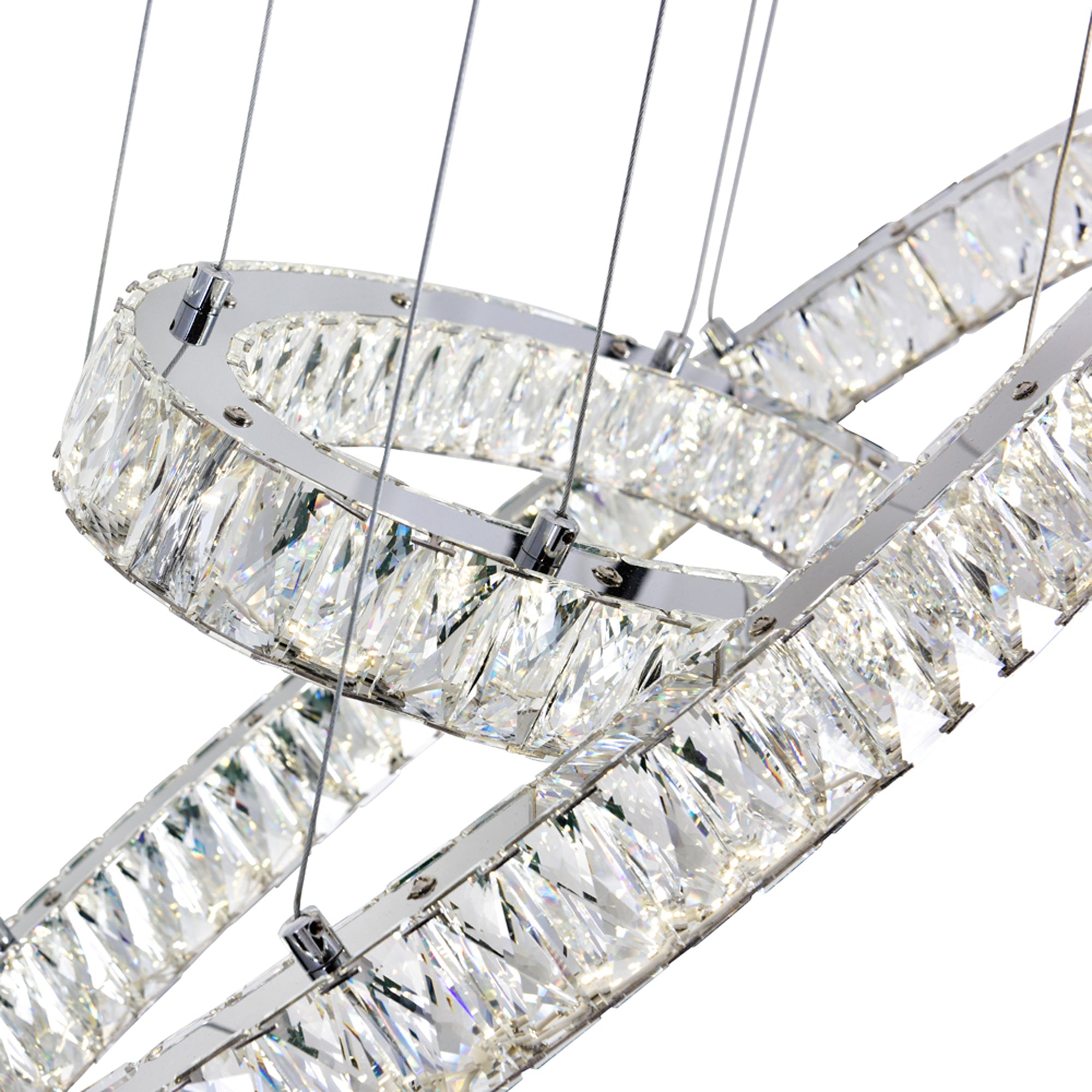 Florence LED Chandelier With Chrome Finish