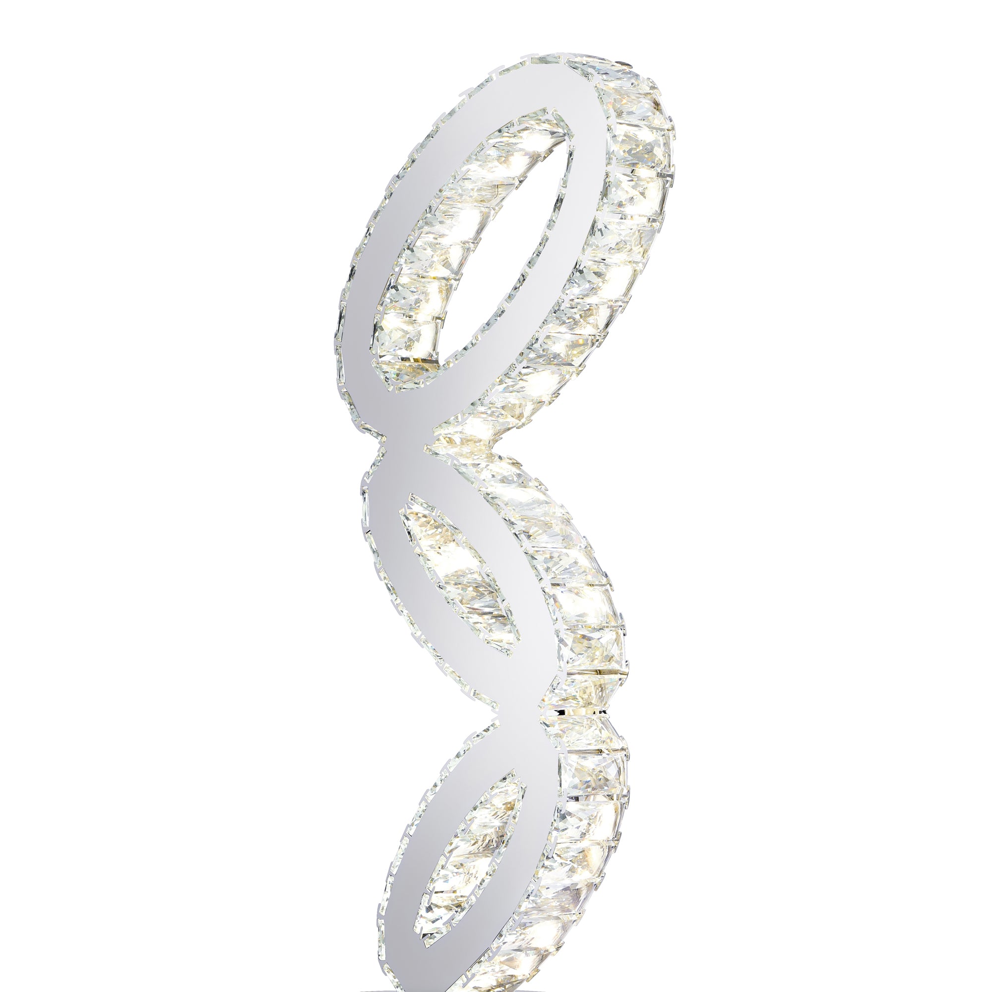 Balanced Integrated LED Chrome Table Lamp