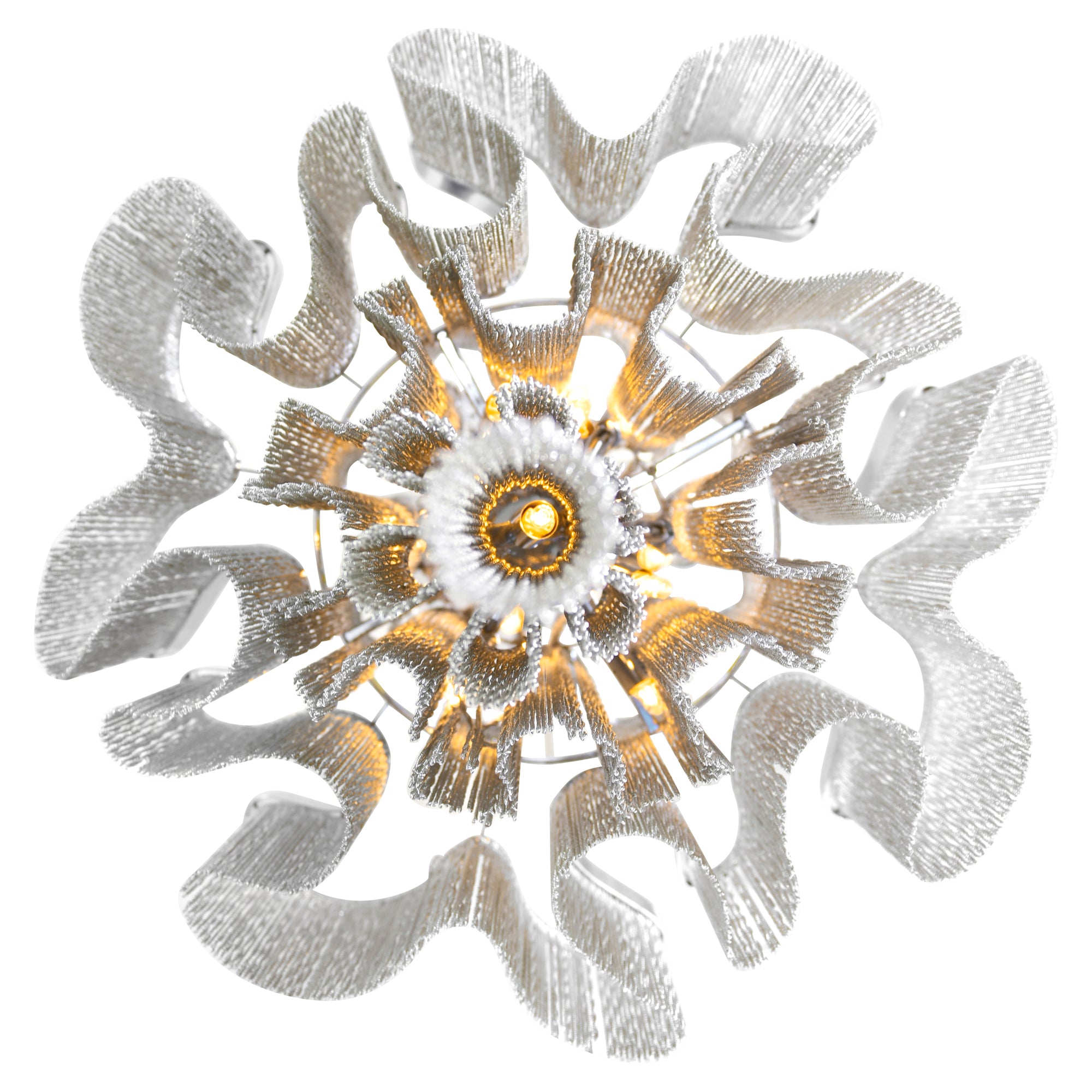 Daisy 16 Light 24in Chrome Down Chandelier