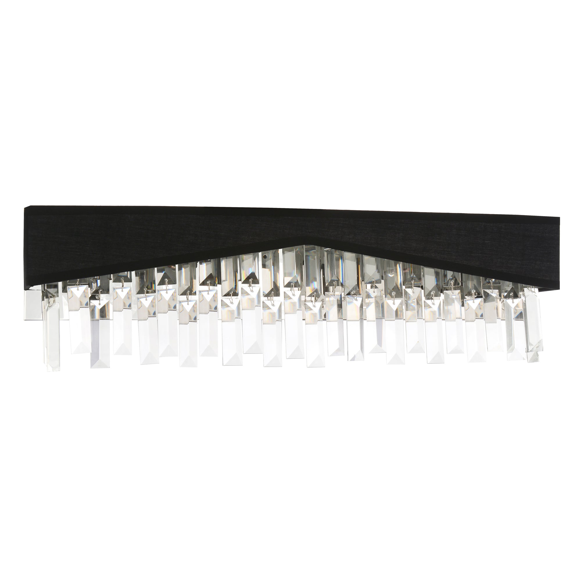 Havely 4 Light Wall Sconce With Chrome Finish