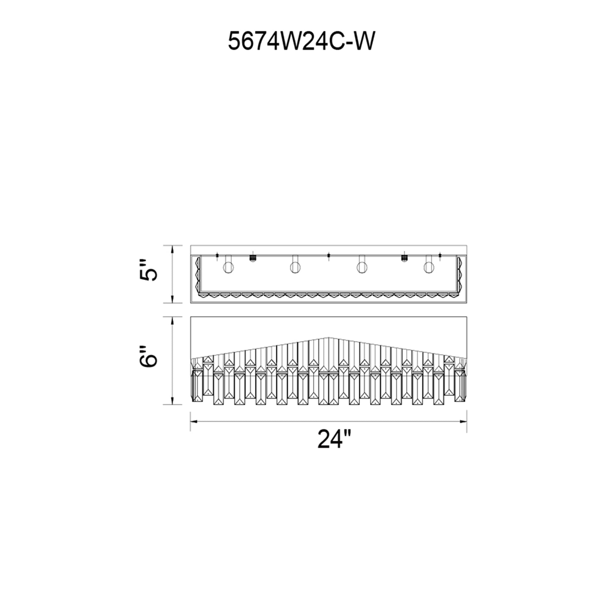 Havely 4 Light Wall Sconce With Chrome Finish