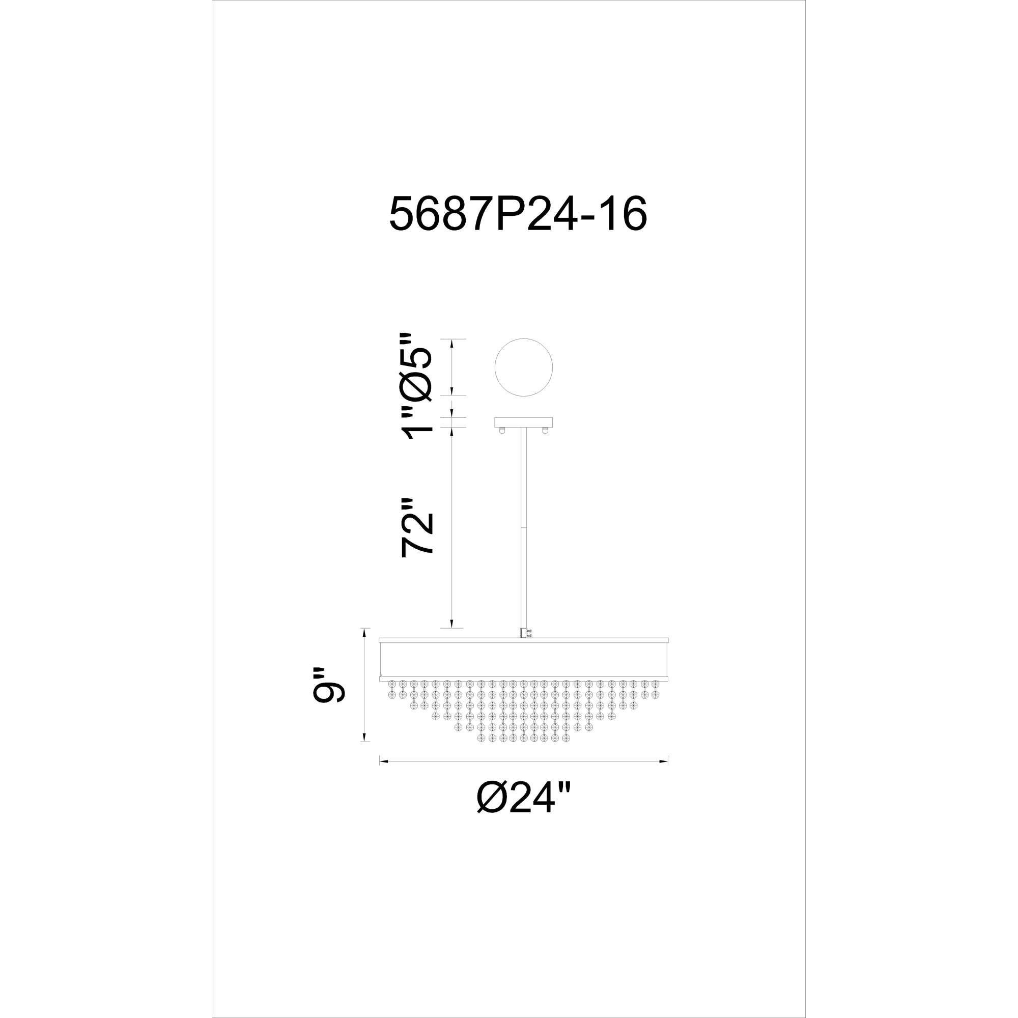 Medina 10 Light Drum Shade Chandelier With Black Finish