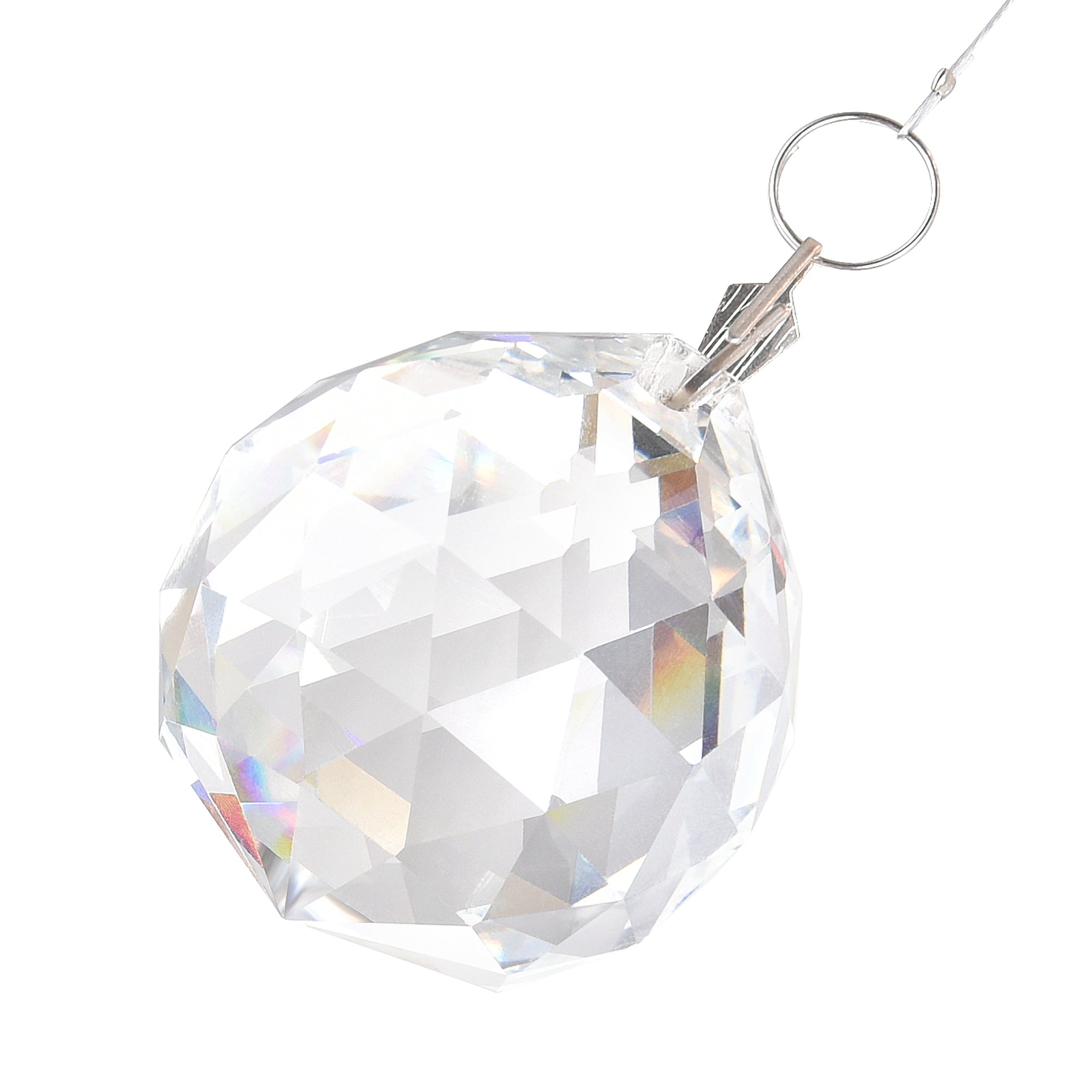 Rain Drop 4 Light Flush Mount With Chrome Finish