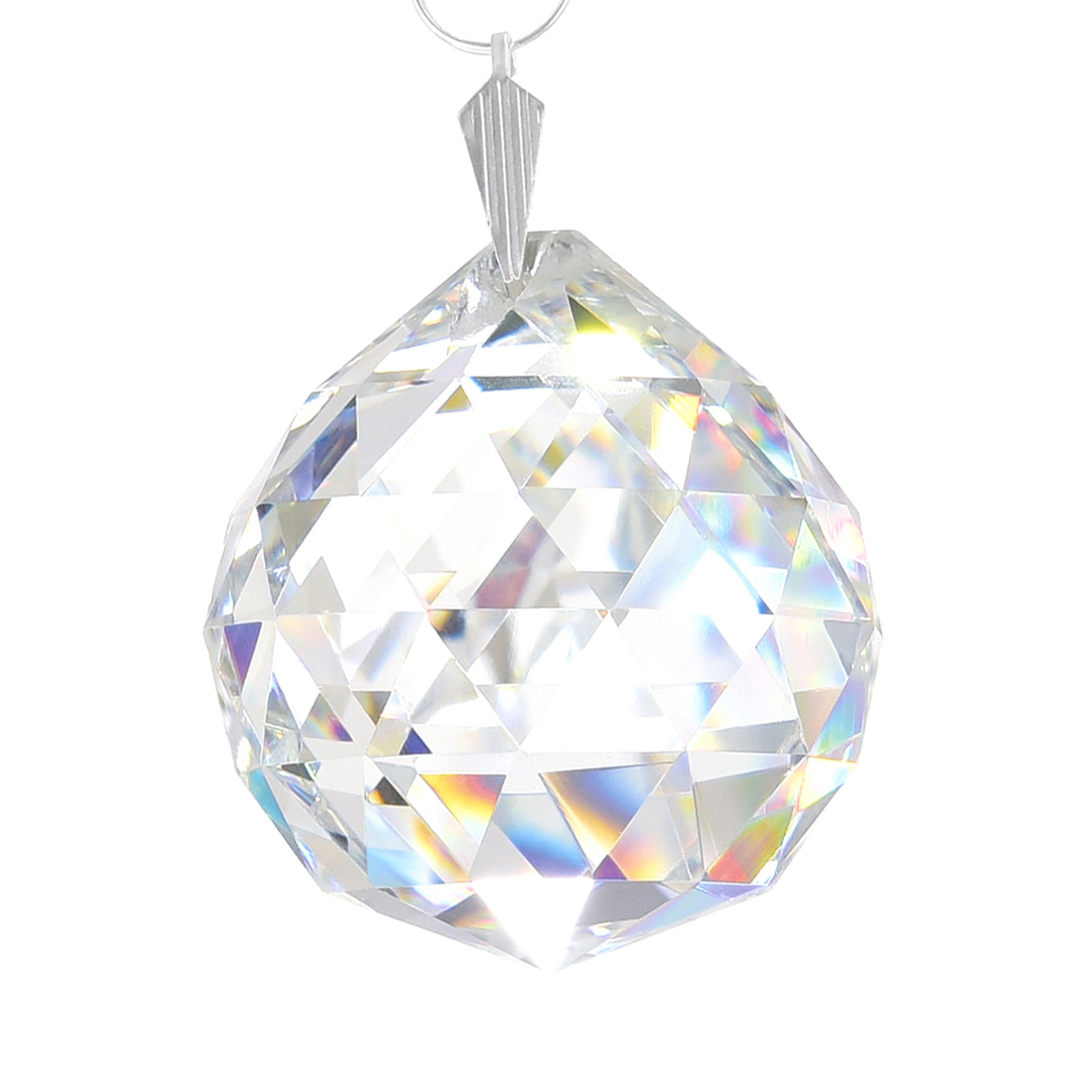 Double Spiral 6 Light 20in Chrome Flush Mount