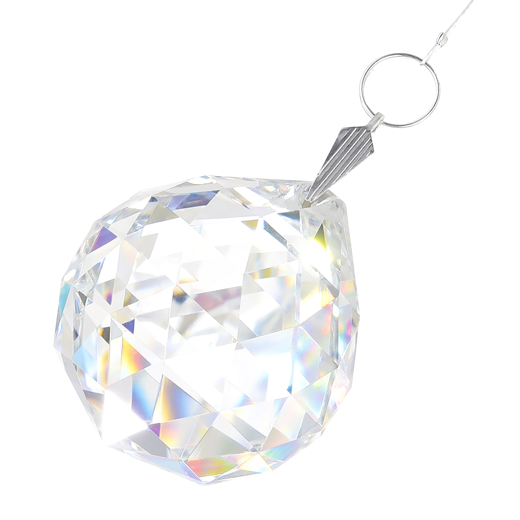 Double Spiral 9 Light 24in Chrome Flush Mount