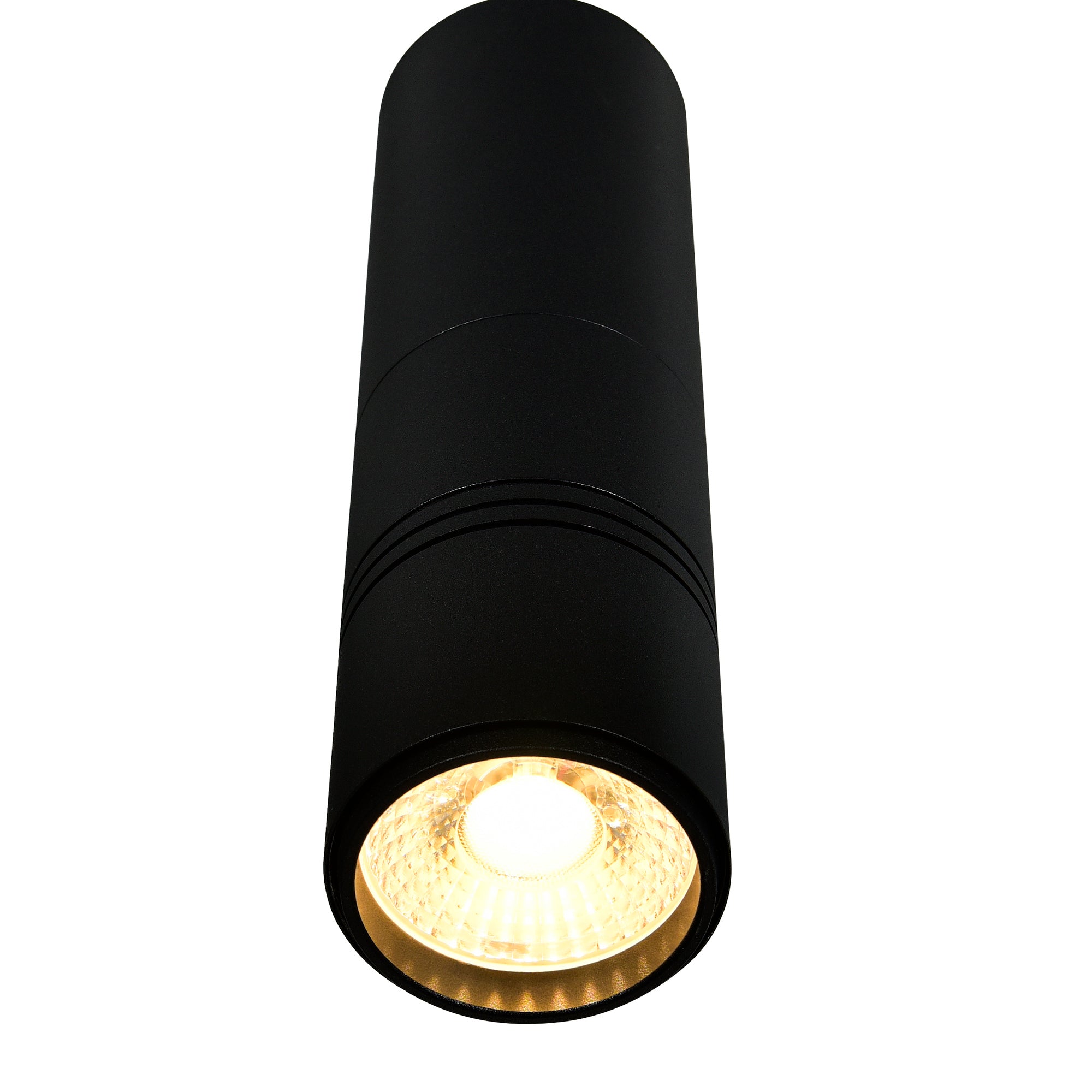 Stowe LED Black & Wood Mini Pendant