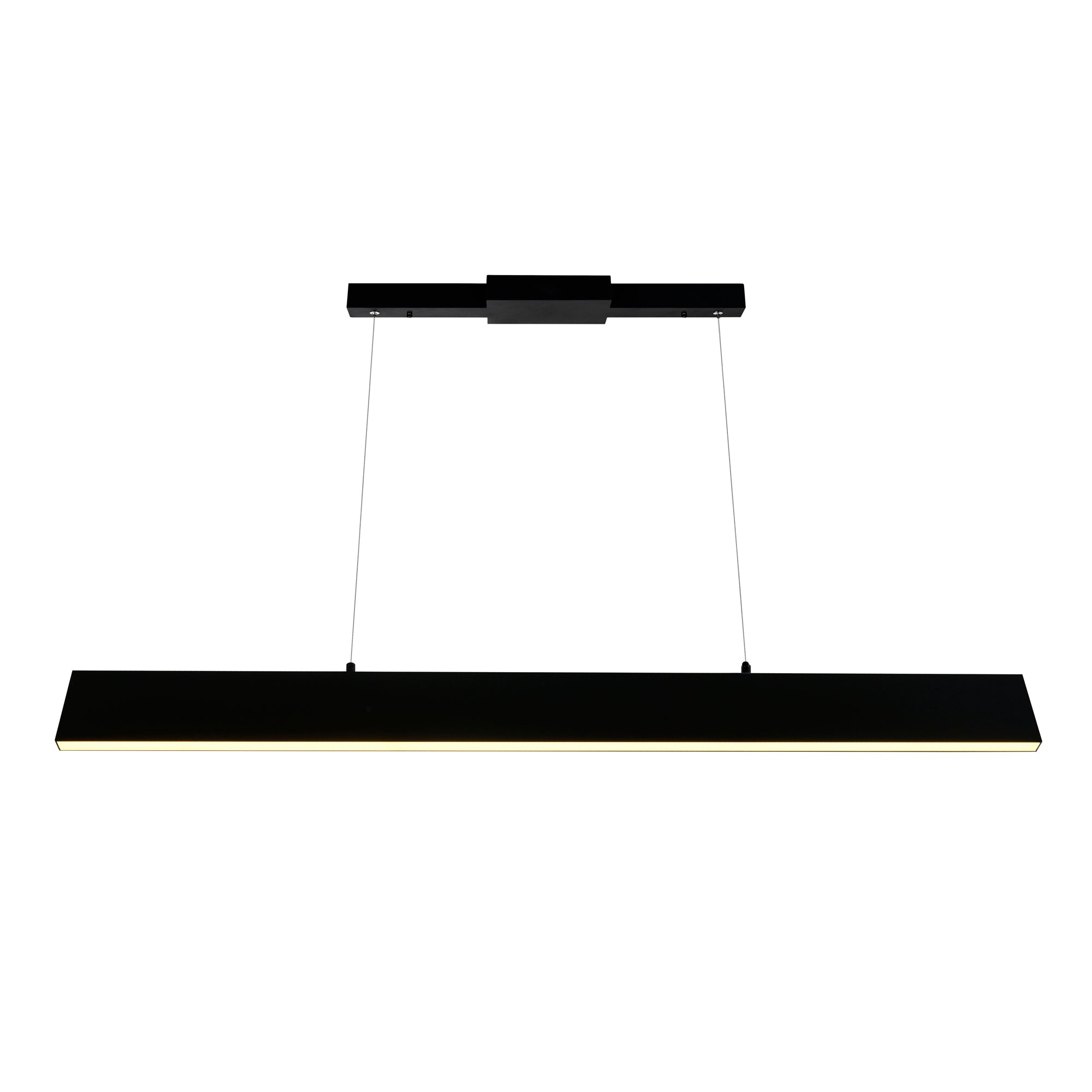 Krista Integrated LED 36in Satin Black Chandelier