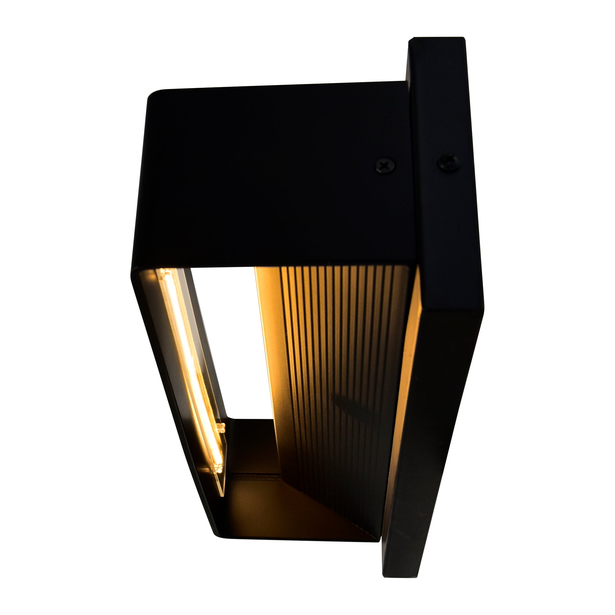 Lilliana Integrated LED 12in Black Wall Sconce