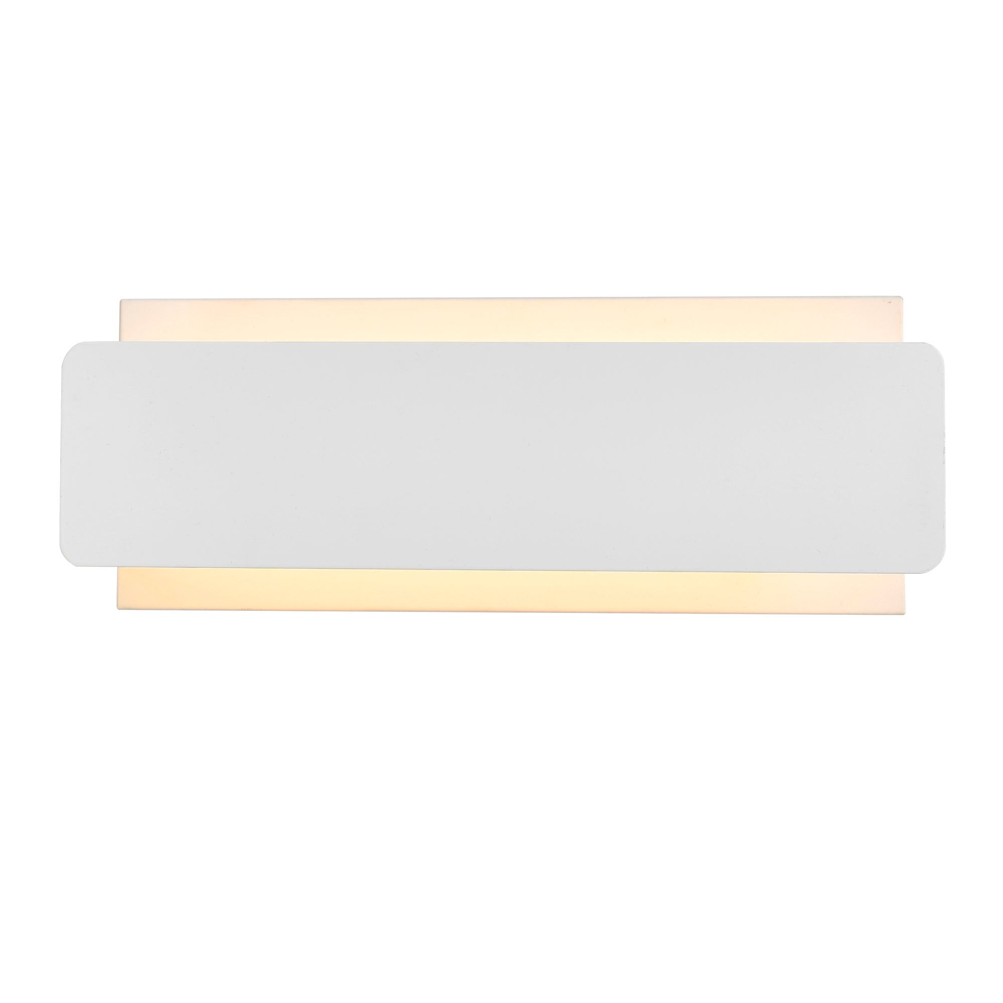 Lilliana Integrated LED 12in Adjustable White Wall Sconce