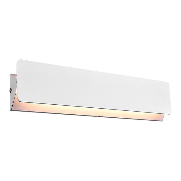Lilliana Integrated LED 18in Adjustable White Wall Sconce