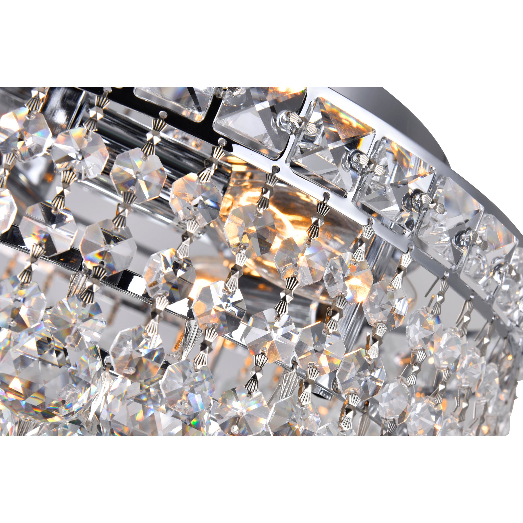 Luminous 3 Light 12in Chrome Flush Mount