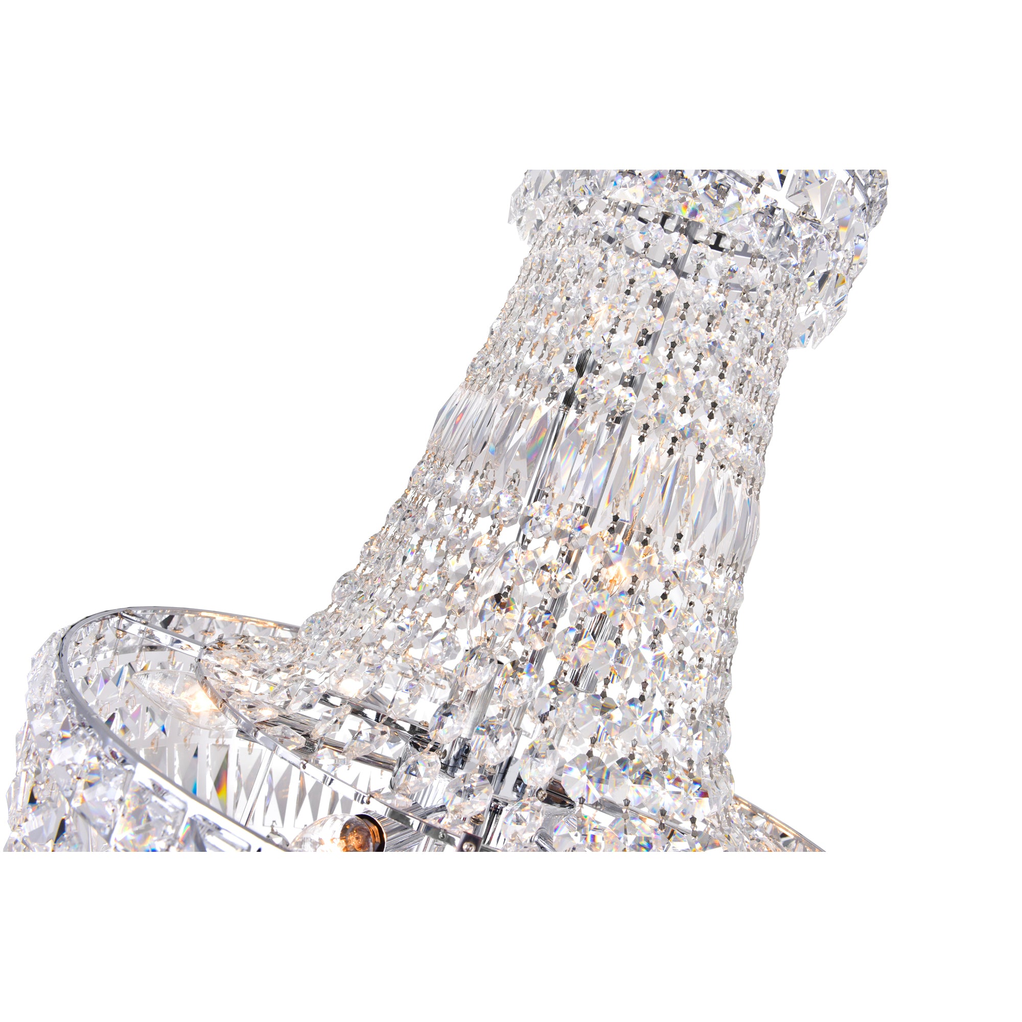 Stefania 13 Light Chrome Chandelier