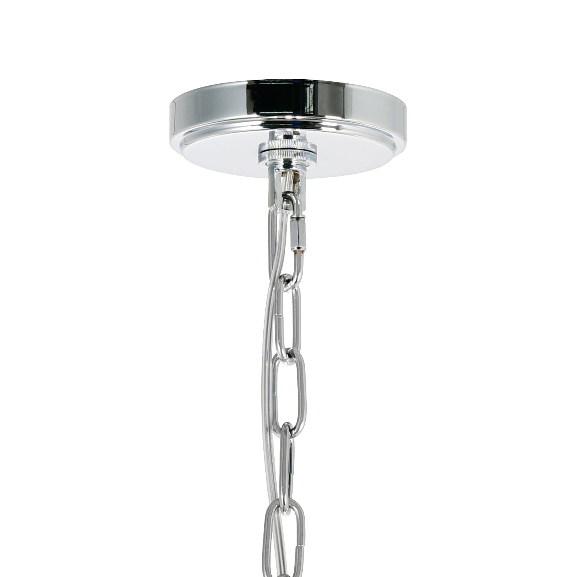 Princeton 6 Light 24in Chrome Down Chandelier