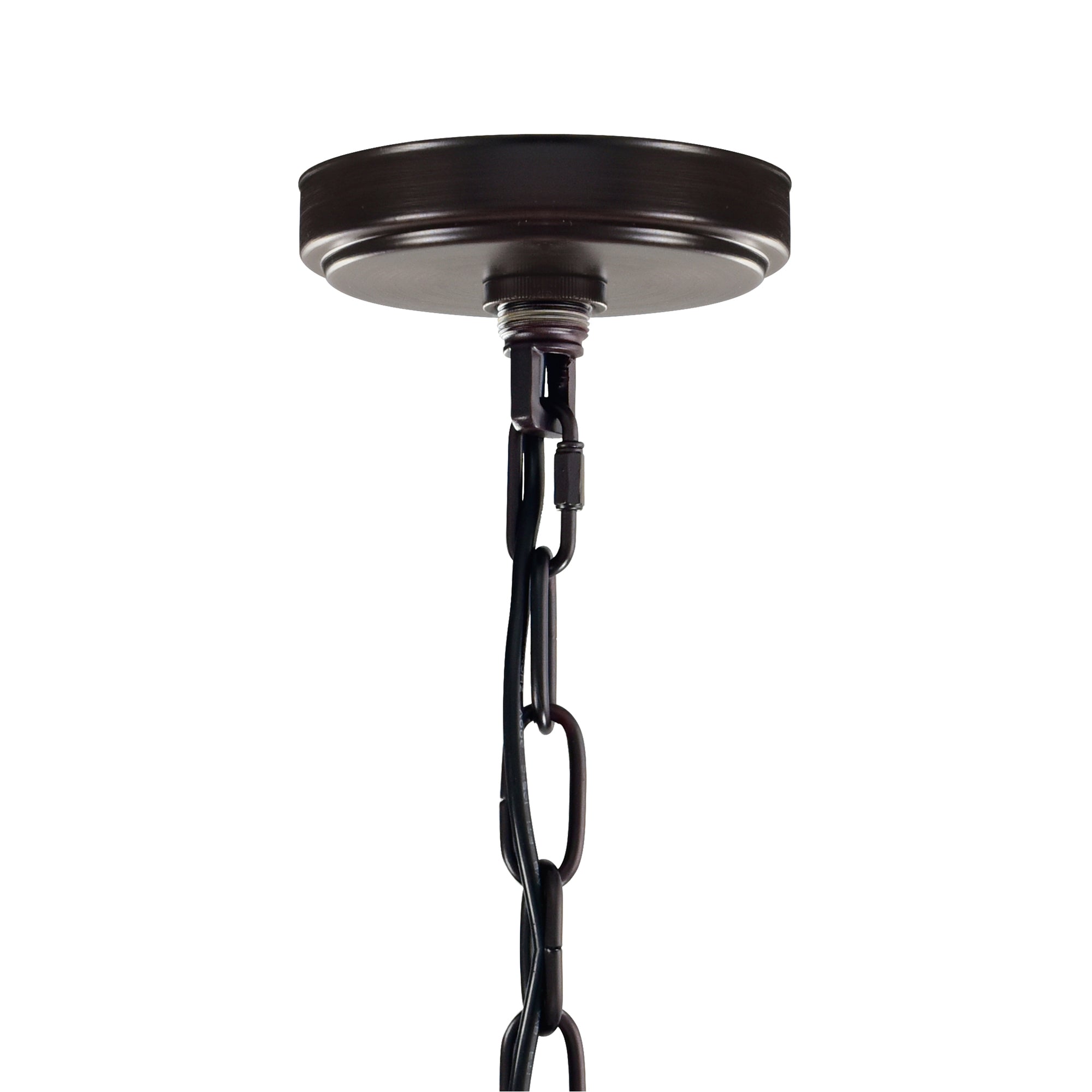 Litani 1 Light Down Chandelier With Brown Finish