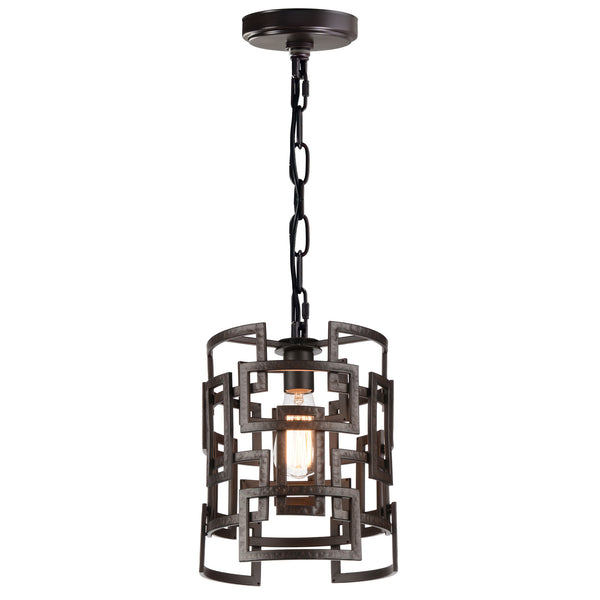 Litani 1 Light Down Chandelier With Brown Finish