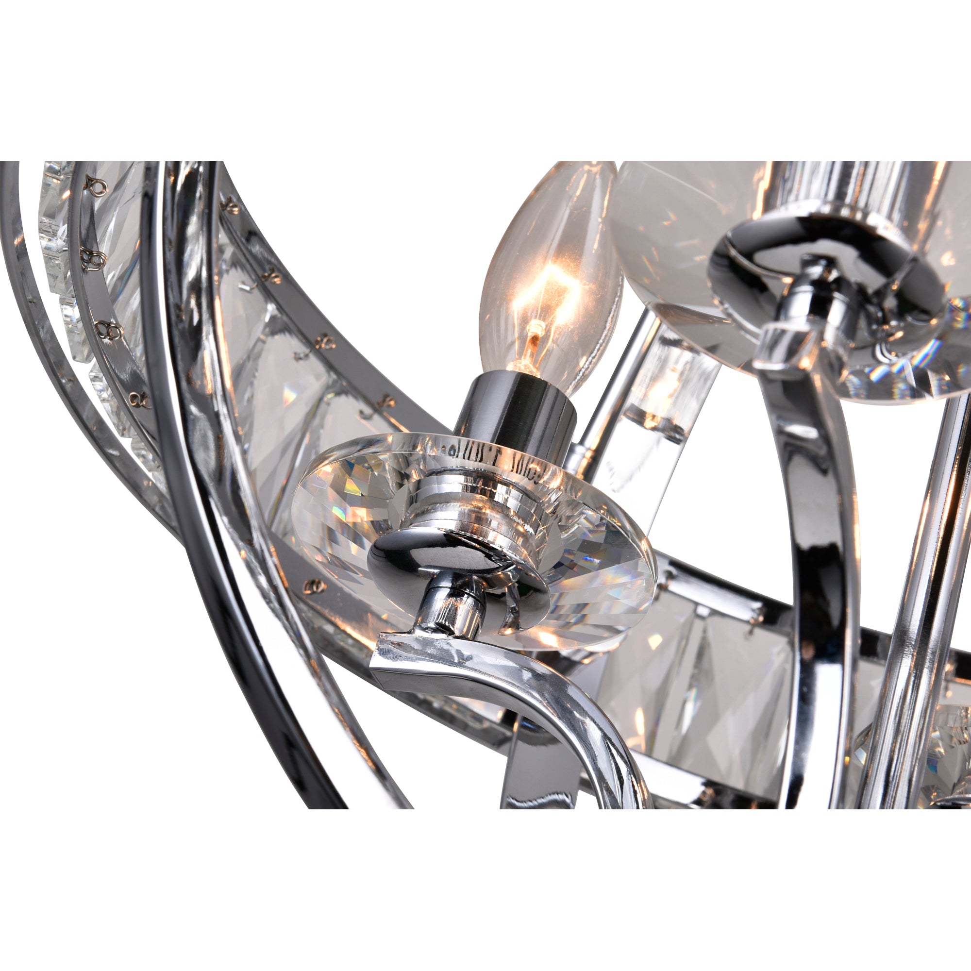 Arkansas 4 Light Chandelier With Chrome Finish