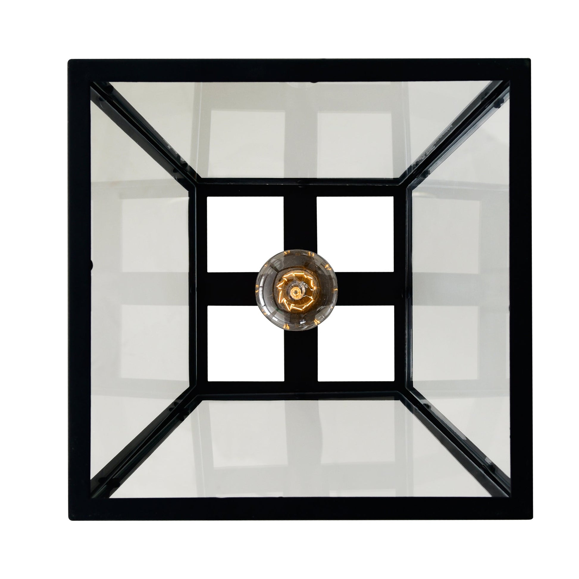 Alyson 1 Light Black Mini Pendant - CWI Lighting