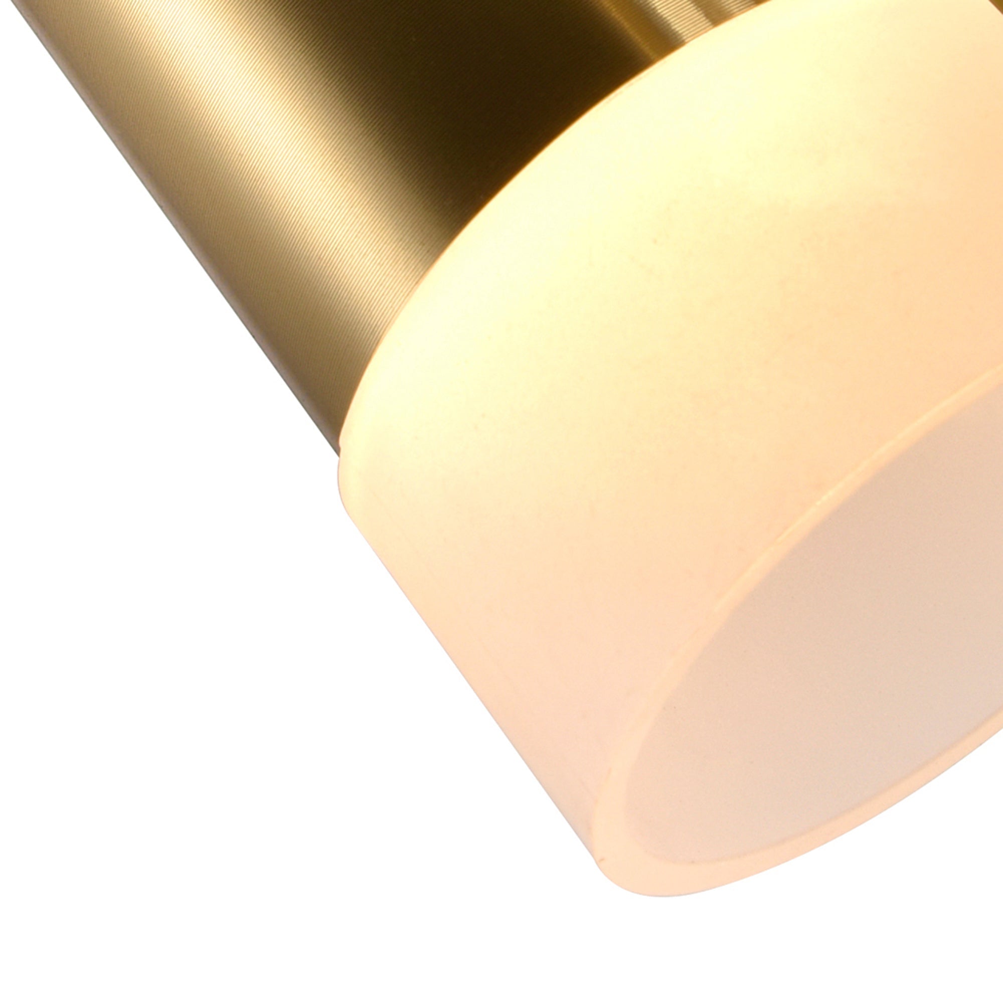 Andes Integrated LED Satin Down Mini Pendant - CWI Lighting