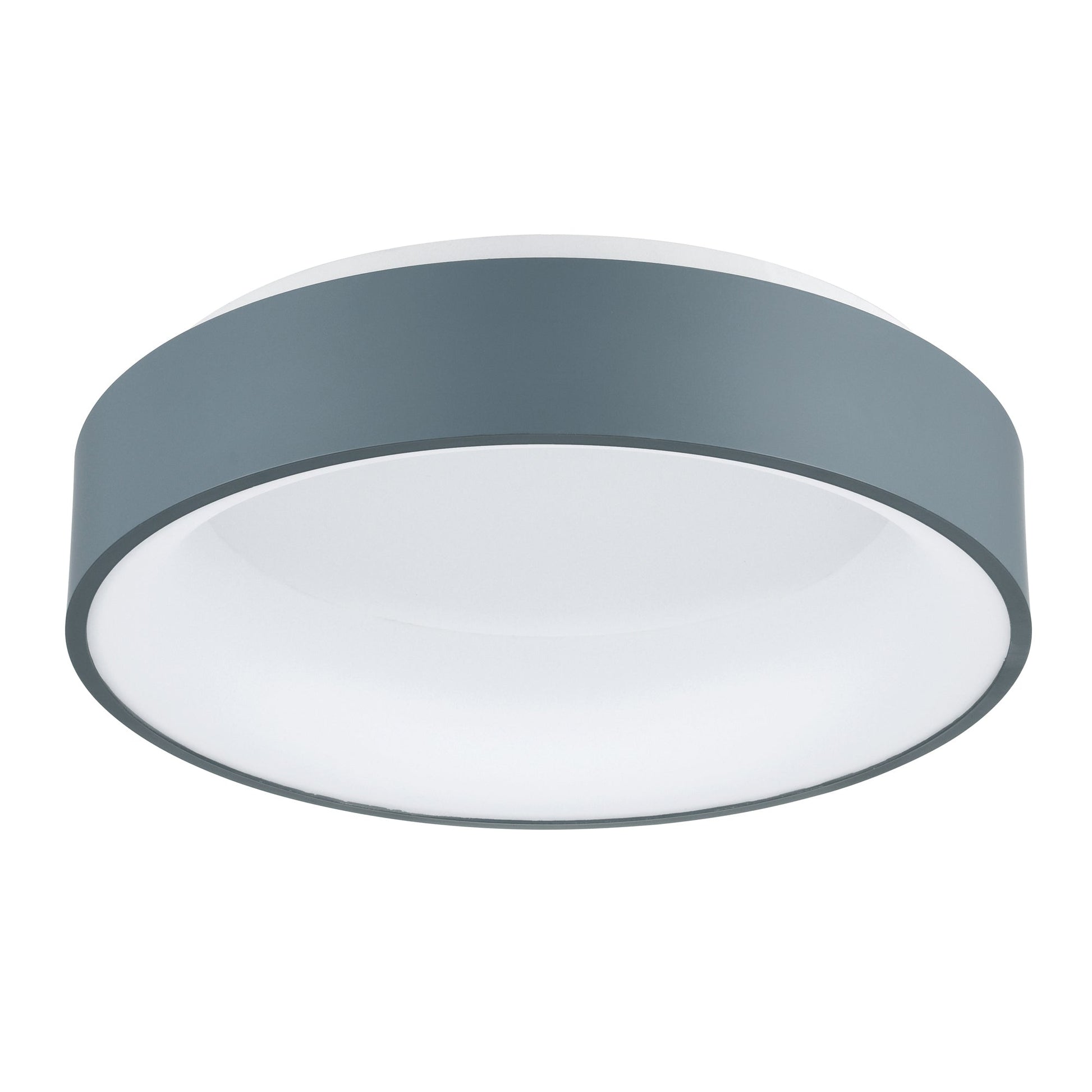 Arenal Integrated LED 18in Gray Flush Mount - CWI Lighting