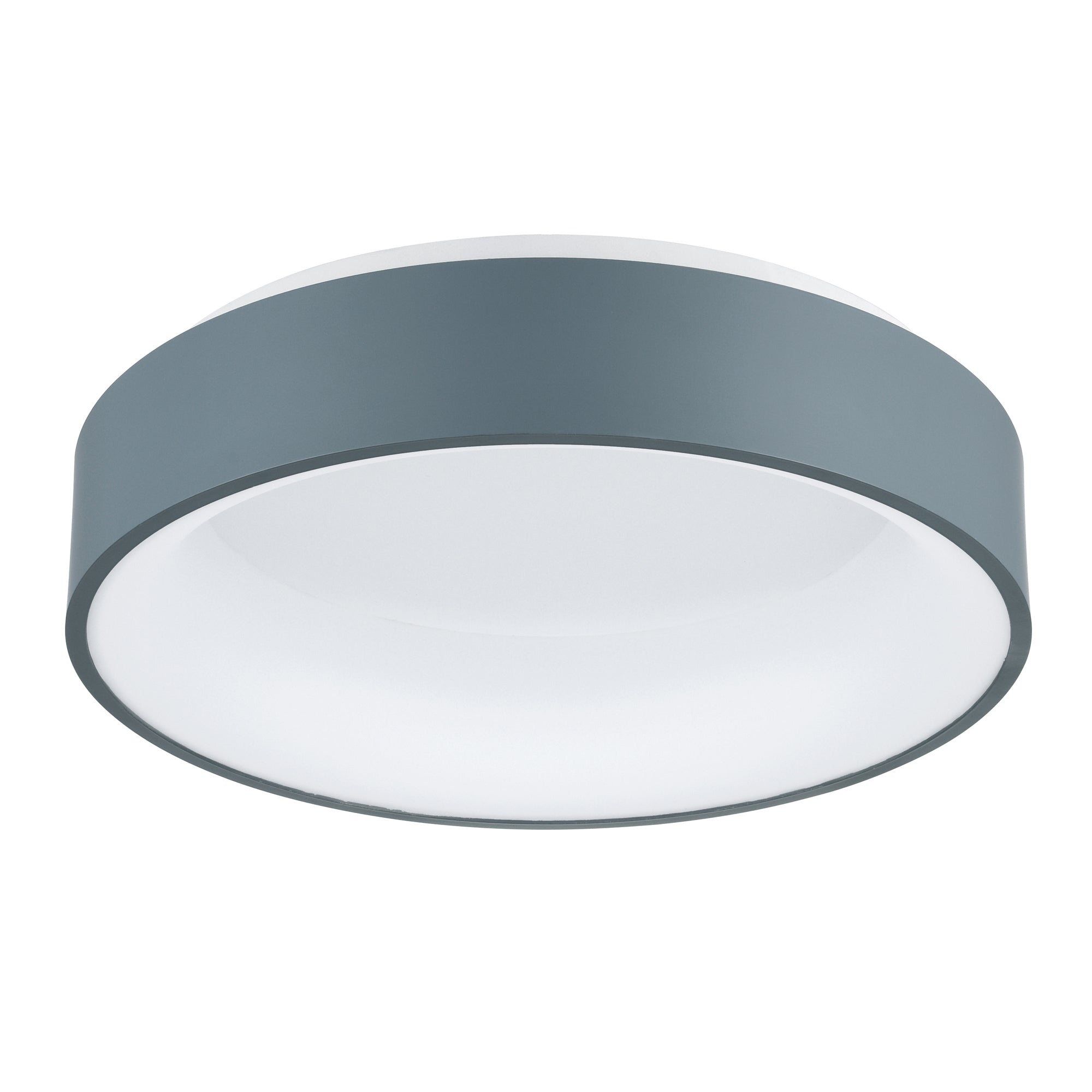 Arenal Integrated LED 18in Gray Flush Mount - CWI Lighting