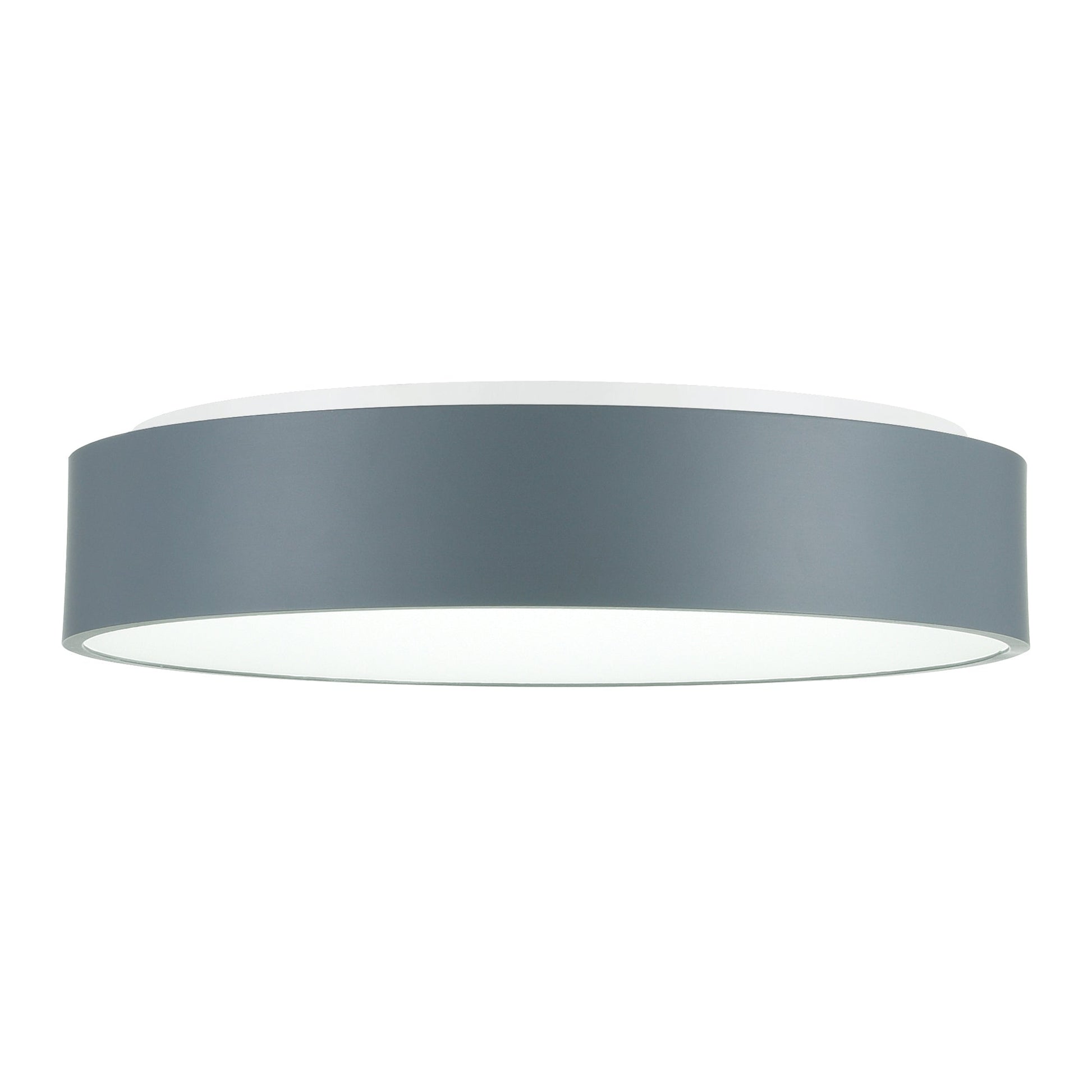 Arenal Integrated LED 18in Gray Flush Mount - CWI Lighting