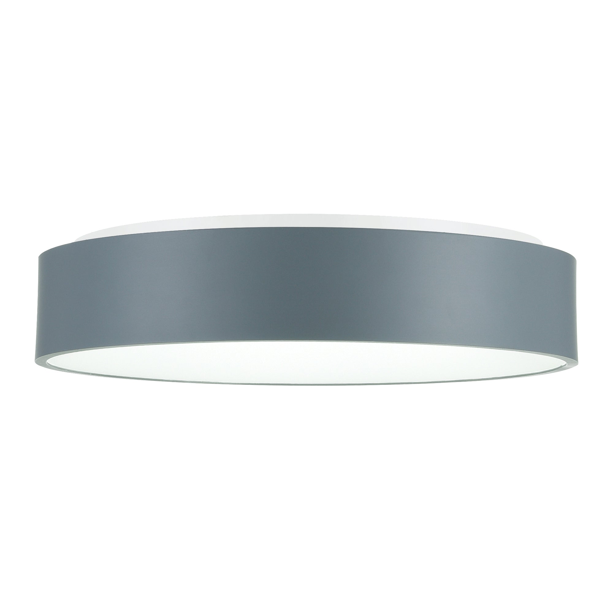 Arenal Integrated LED 18in Gray Flush Mount - CWI Lighting