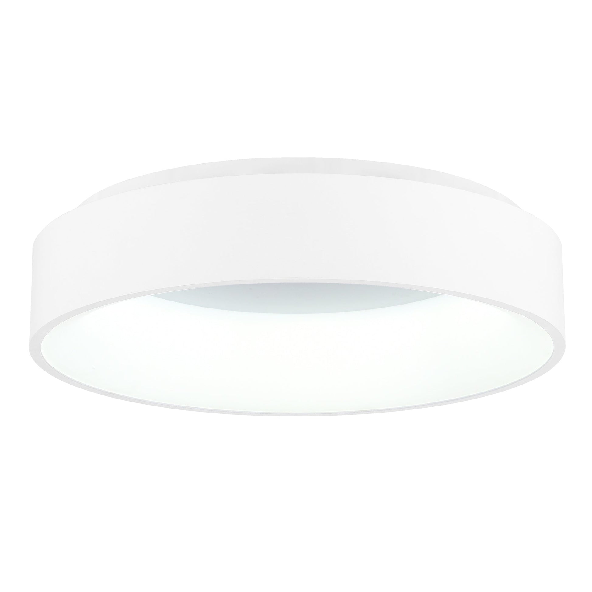 Arenal Integrated LED 18in White Flush Mount - CWI Lighting