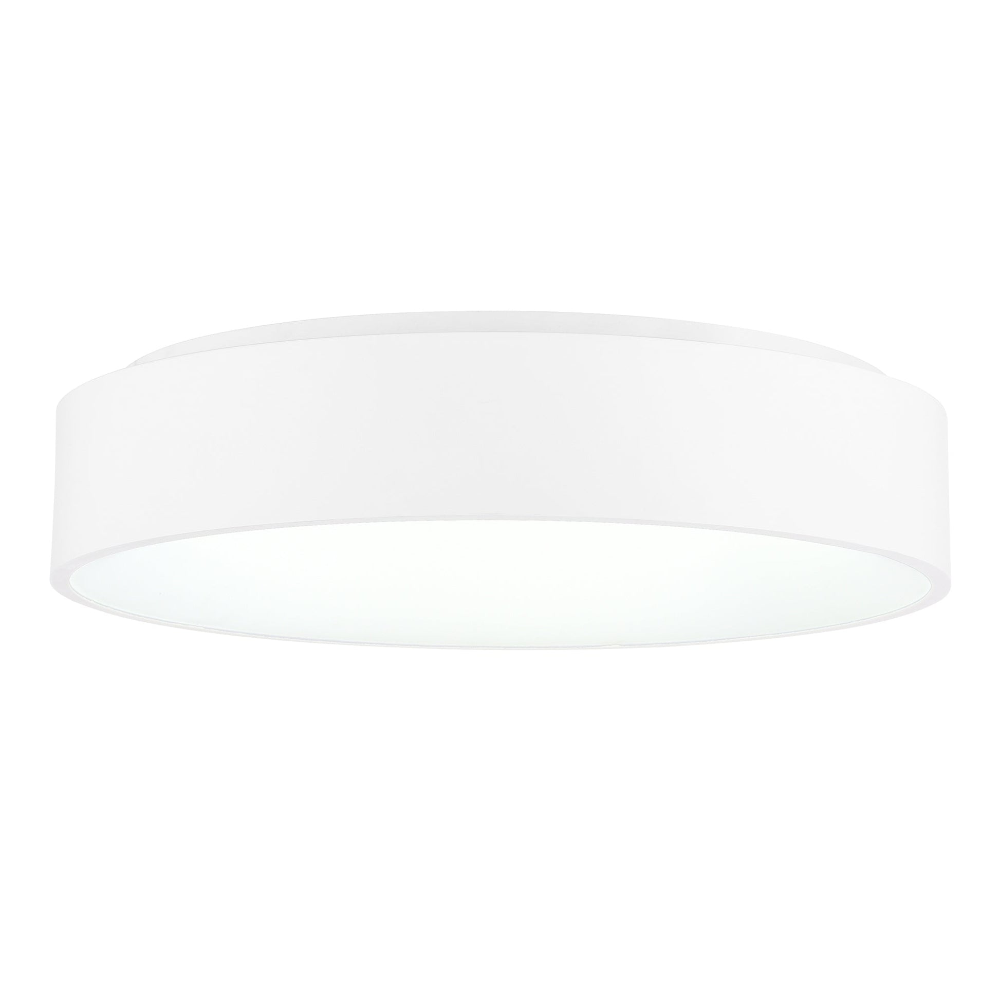 Arenal Integrated LED 18in White Flush Mount - CWI Lighting