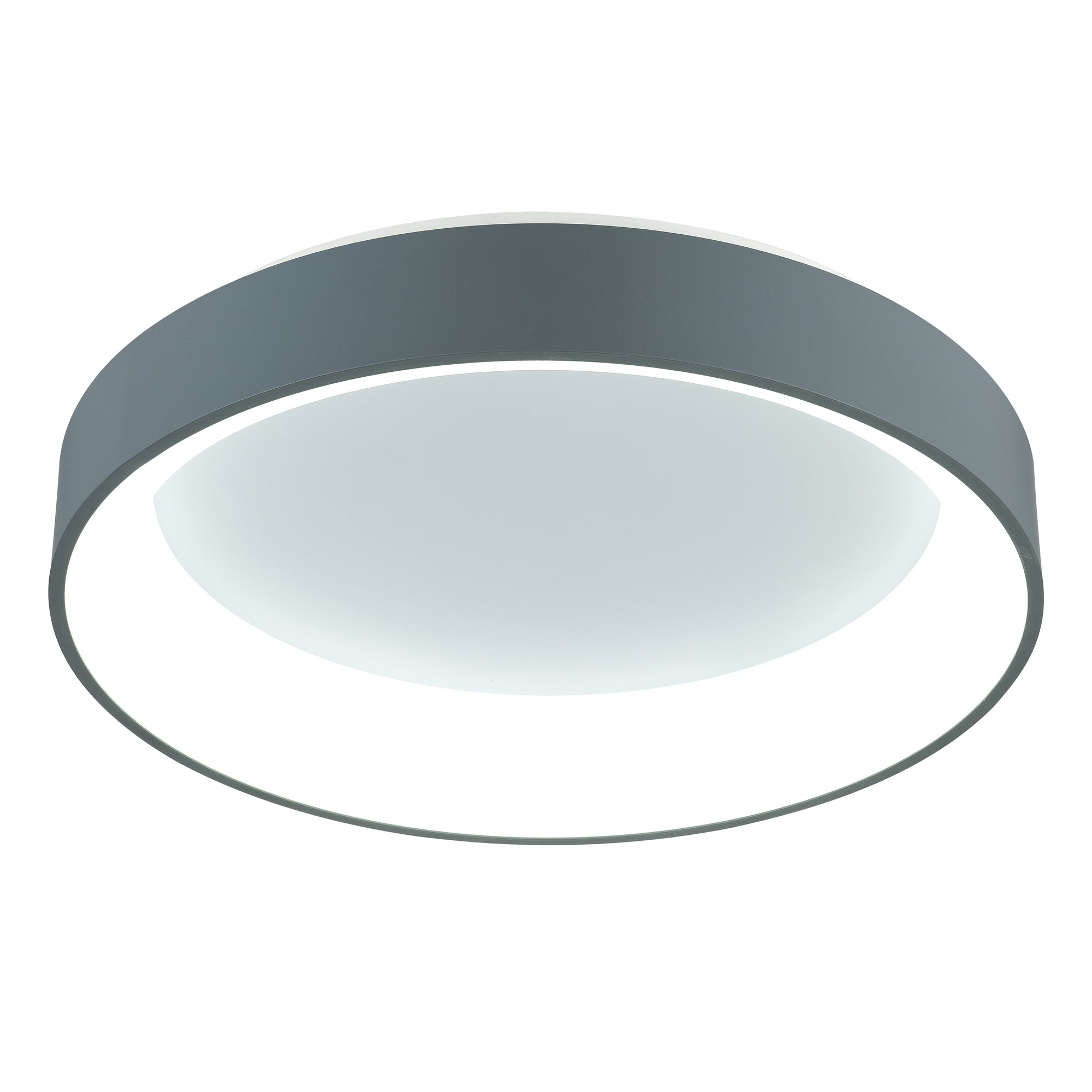Arenal Integrated LED 24in Gray Flush Mount - CWI Lighting