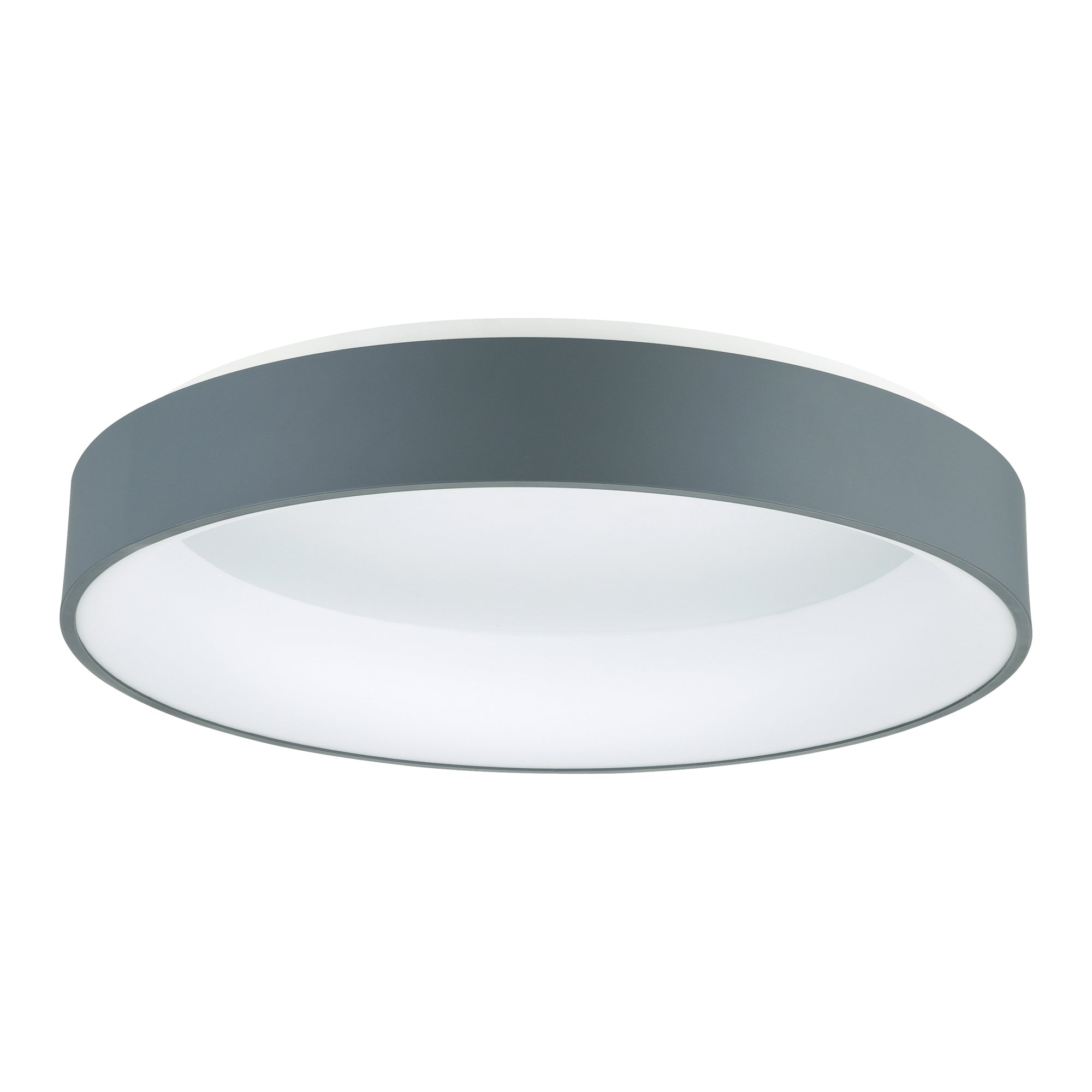 Arenal Integrated LED 24in Gray Flush Mount - CWI Lighting
